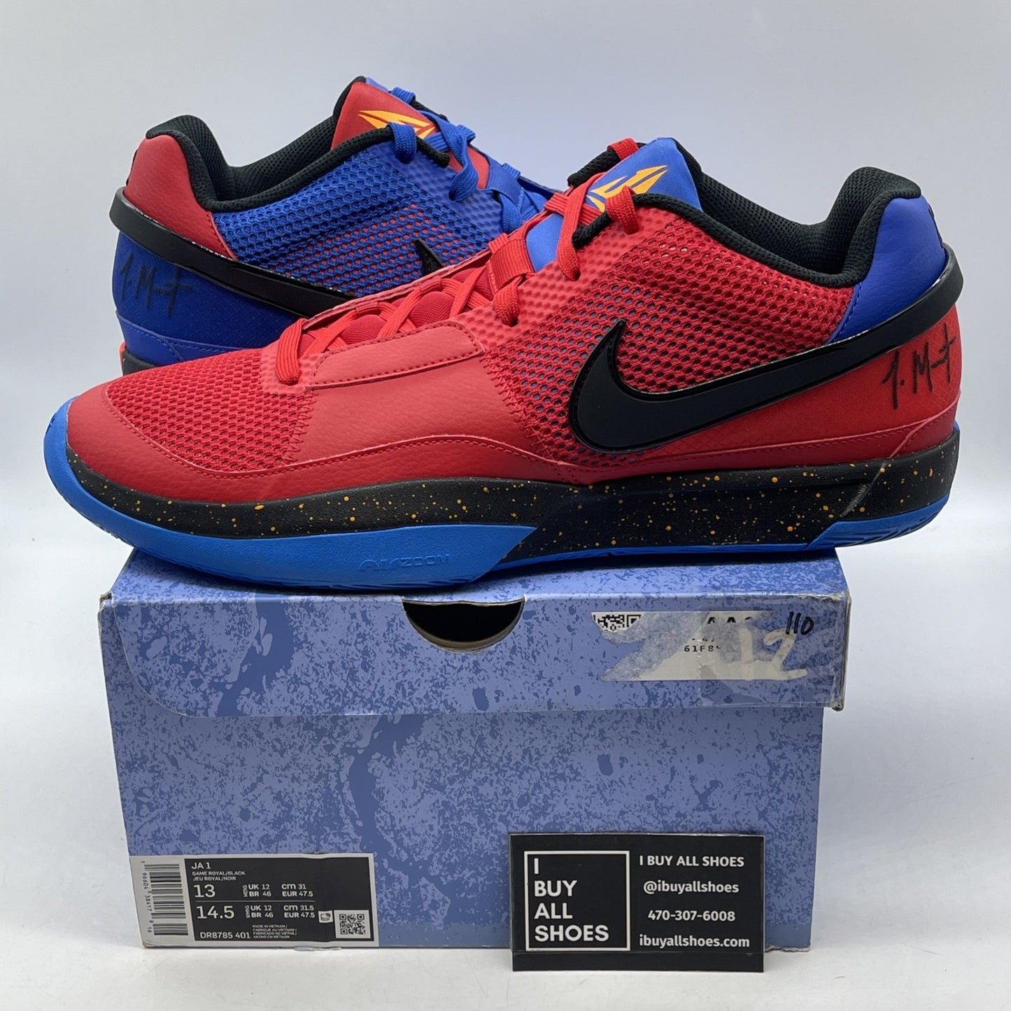 Size 13 - Nike Ja 1 Hunger (DR8785-401)
