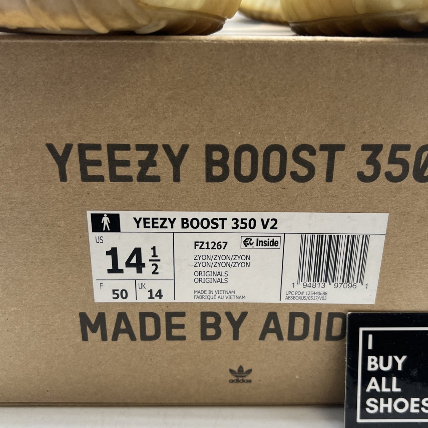 Size 14.5 - adidas Yeezy Boost 350 V2 Low Zyon (FZ1267)