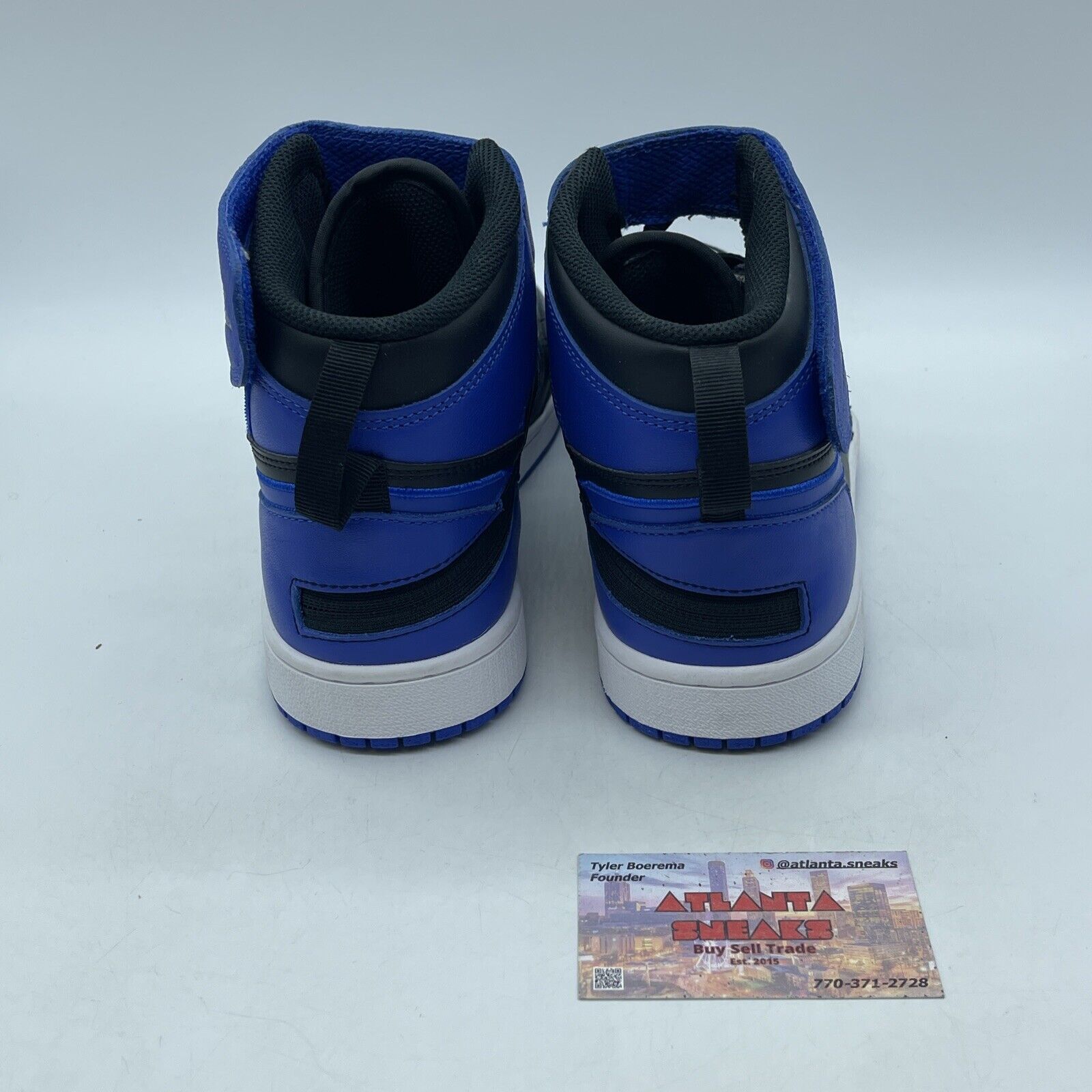 Size 10.5 - Air Jordan 1 FlyEase High Hyper Royal Blue Black (CQ3835-041)