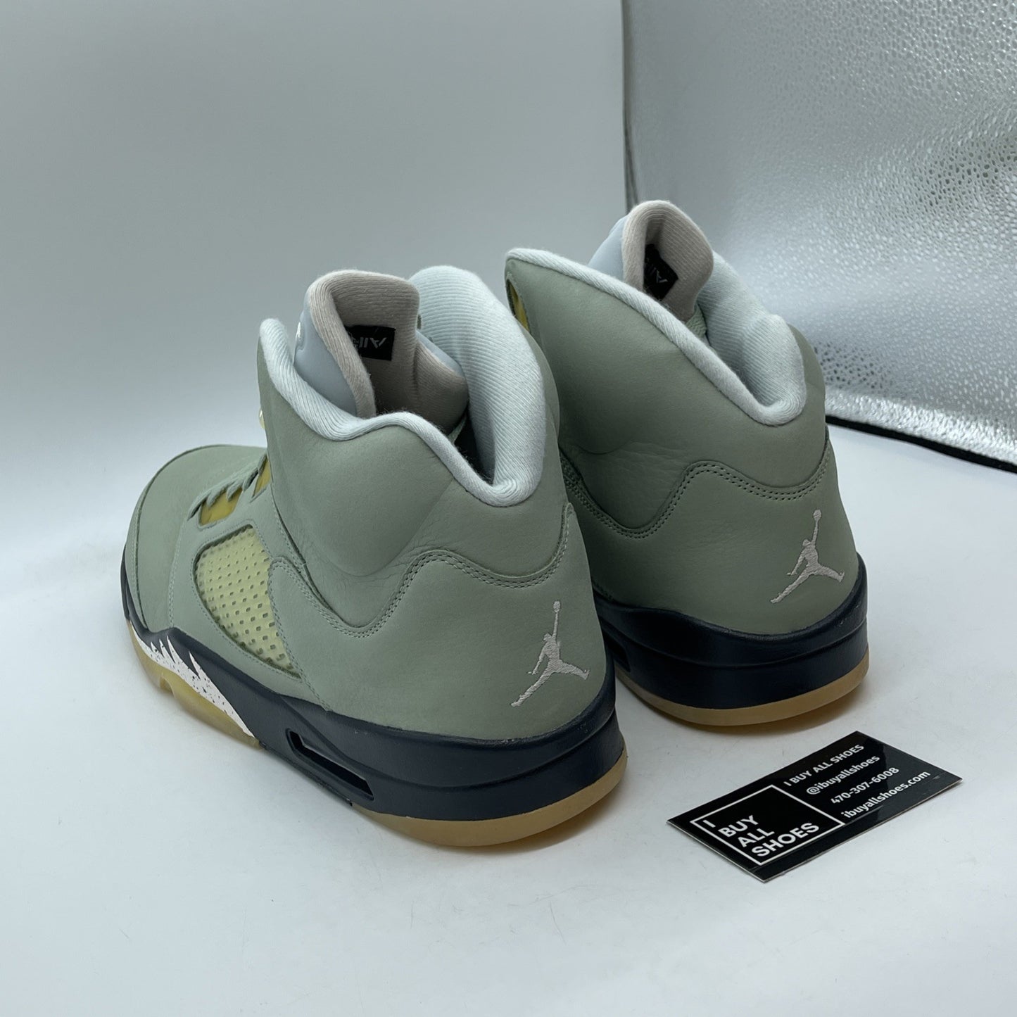 Size 16 - Jordan 5 JADE HORIZON 2022 Green White Suede (DC7501-300)