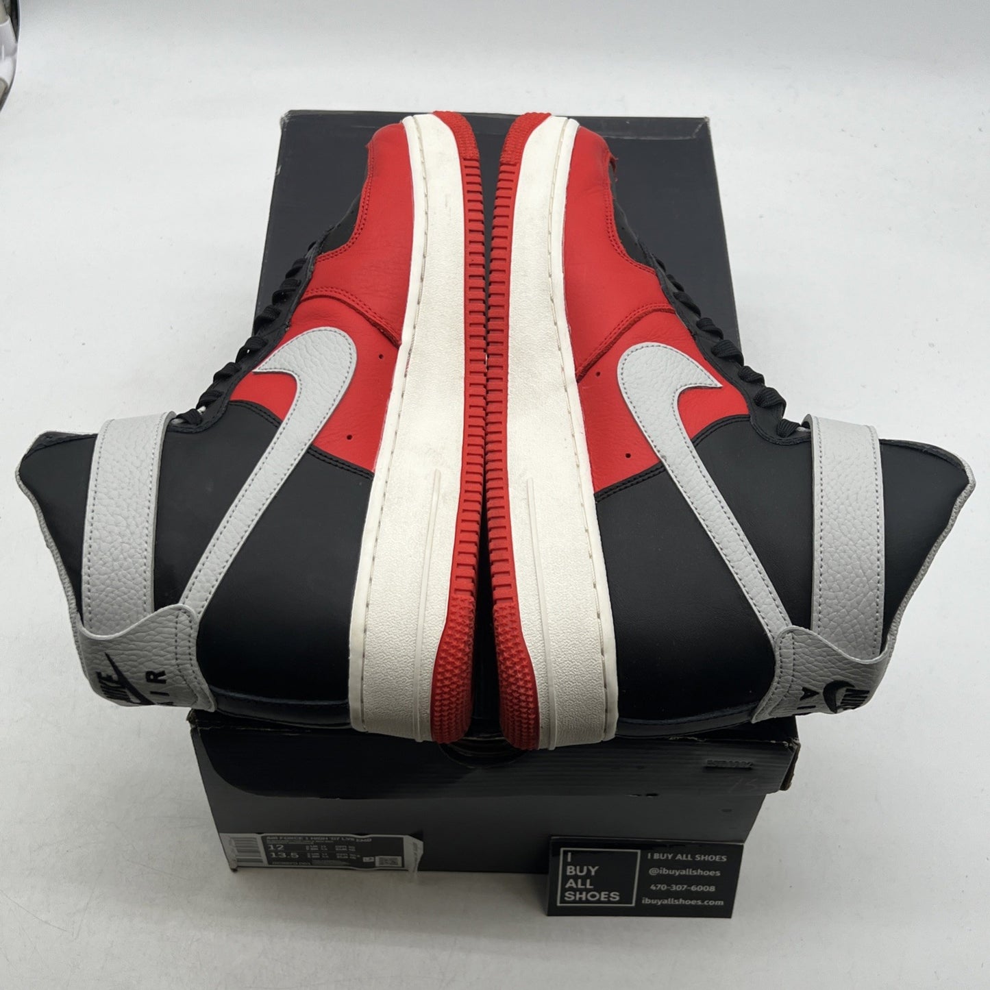 Size 12 - Nike Air Force 1 High 07 LV8 EMB 75TH NBA Anniversary (DC8870 001)