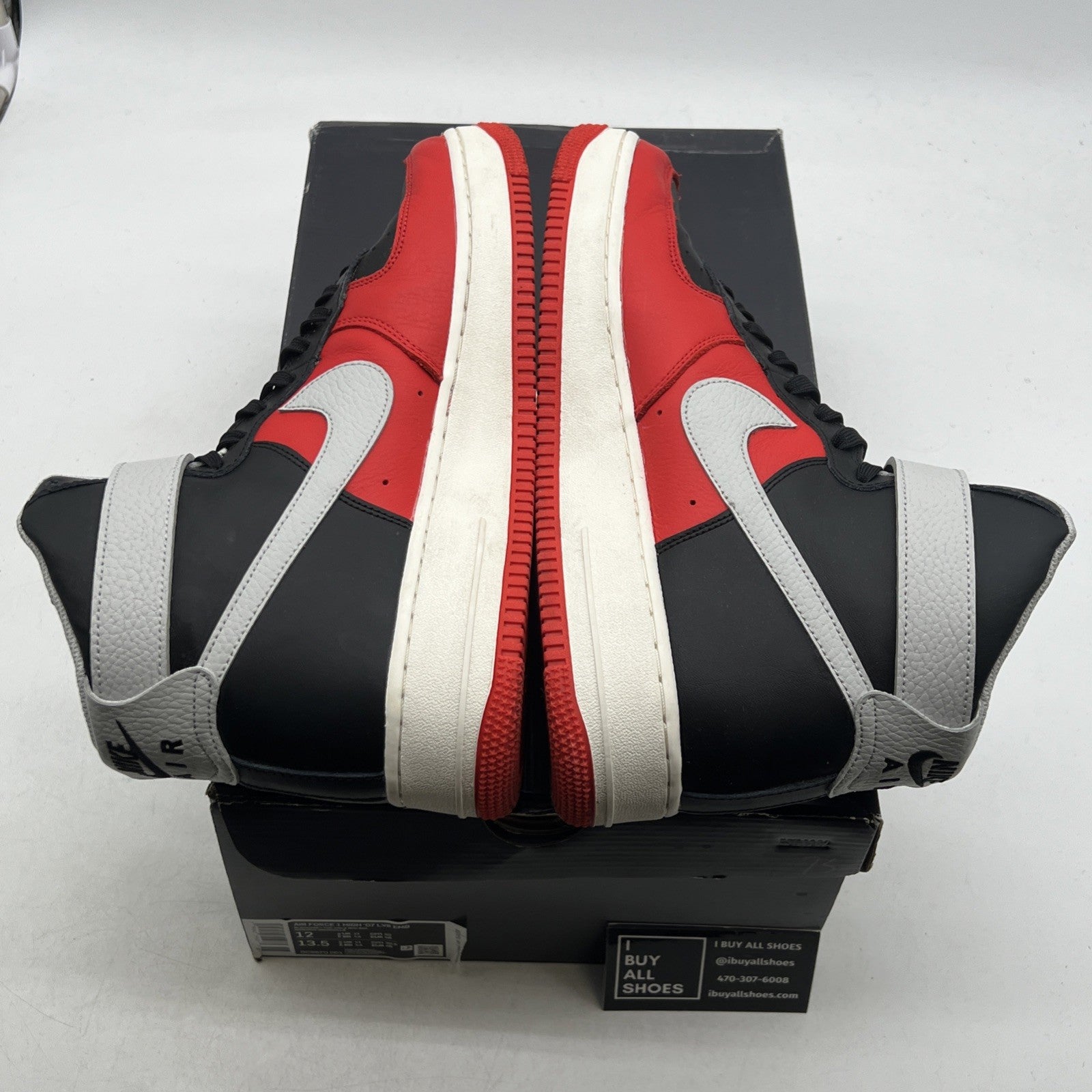 Size 12 - Nike Air Force 1 High 07 LV8 EMB 75TH NBA Anniversary (DC8870 001)