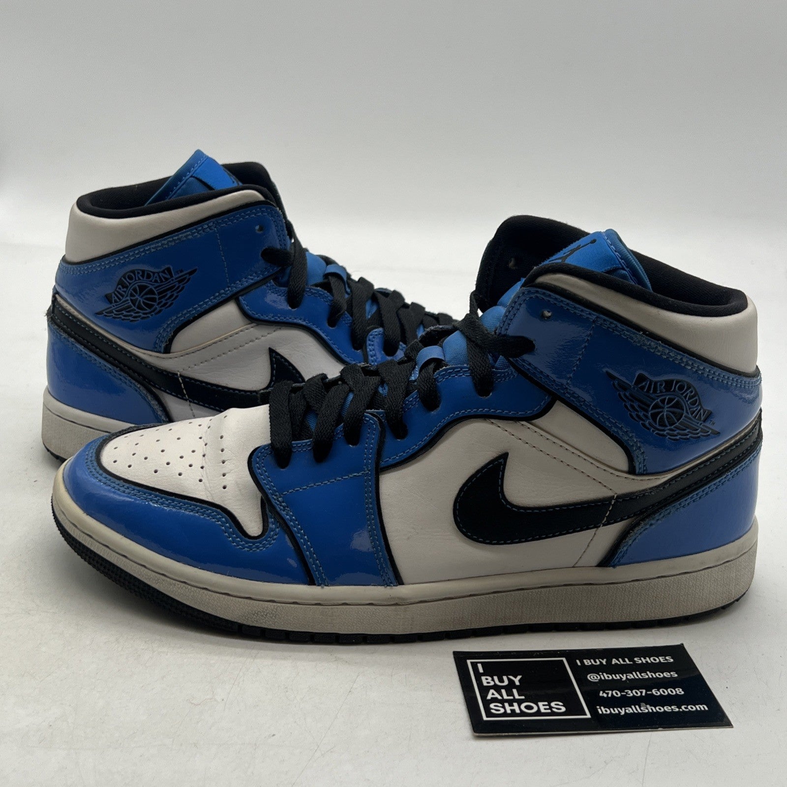 Size 9.5 - Air Jordan 1 SE Mid Signal Blue (DD6834-402)