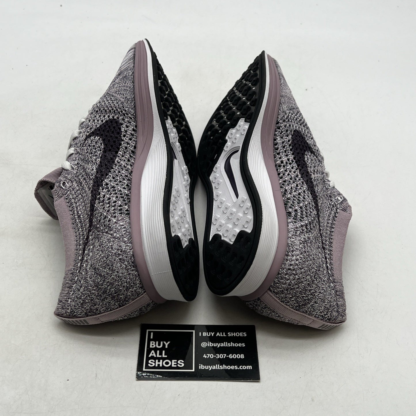 Size 12.5 - Nike Flyknit Racer Lavender (526628-500)