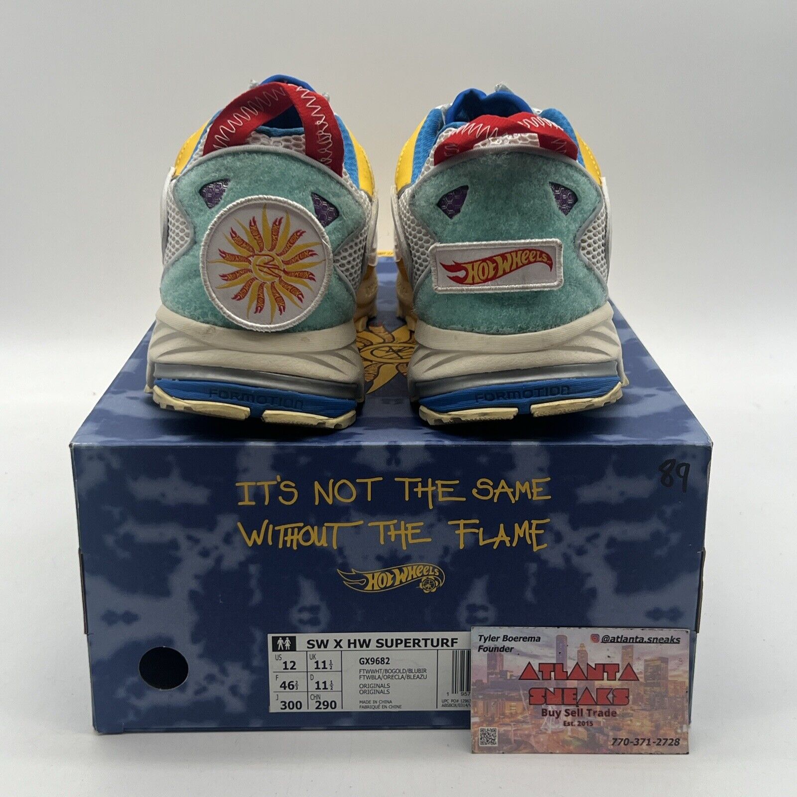 Size 12 - Adidas Superturf x Sean Wotherspoon x Hot Wheels (GX9682)