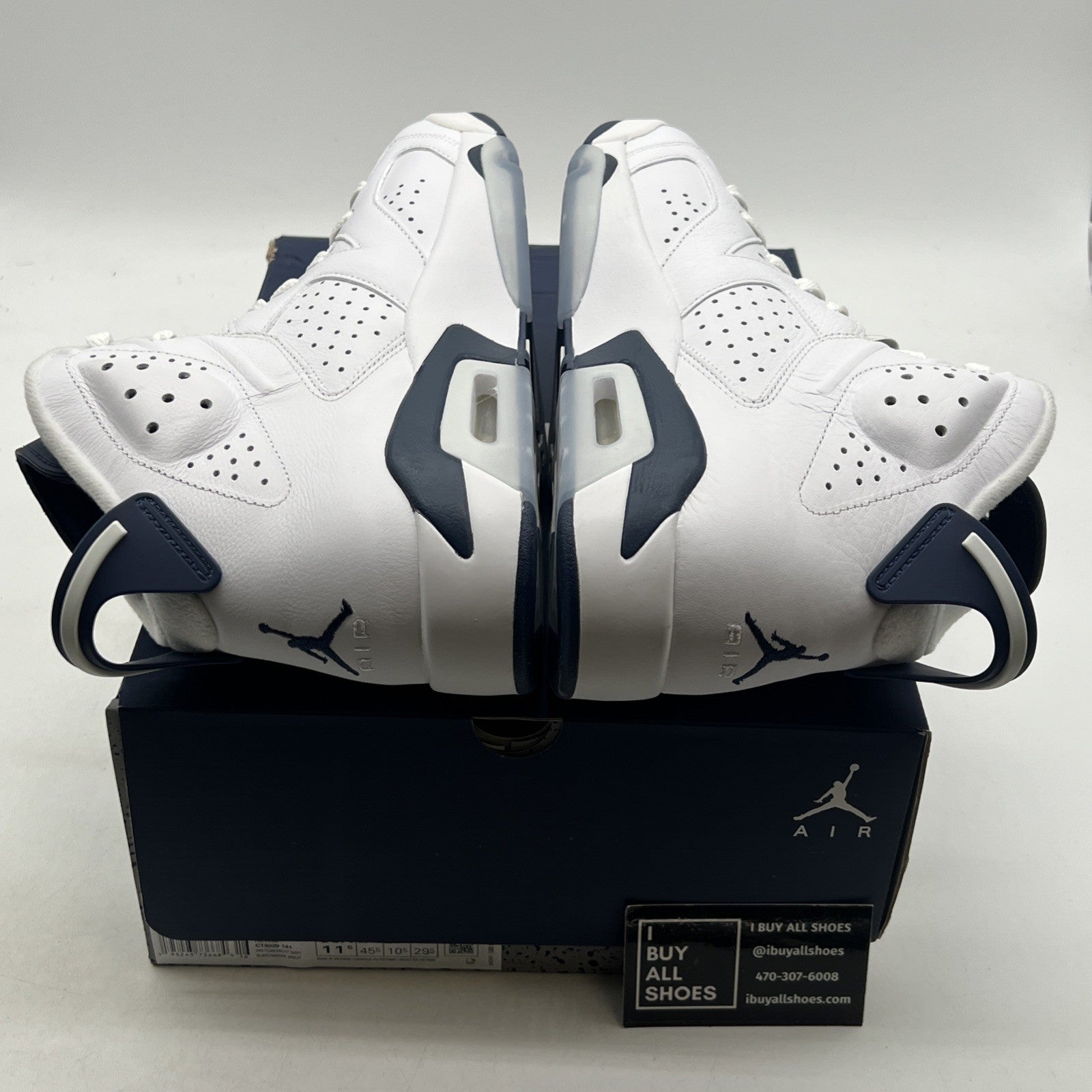 Size 11.5 - Air Jordan 6 Retro Midnight Navy (CT8529-141)