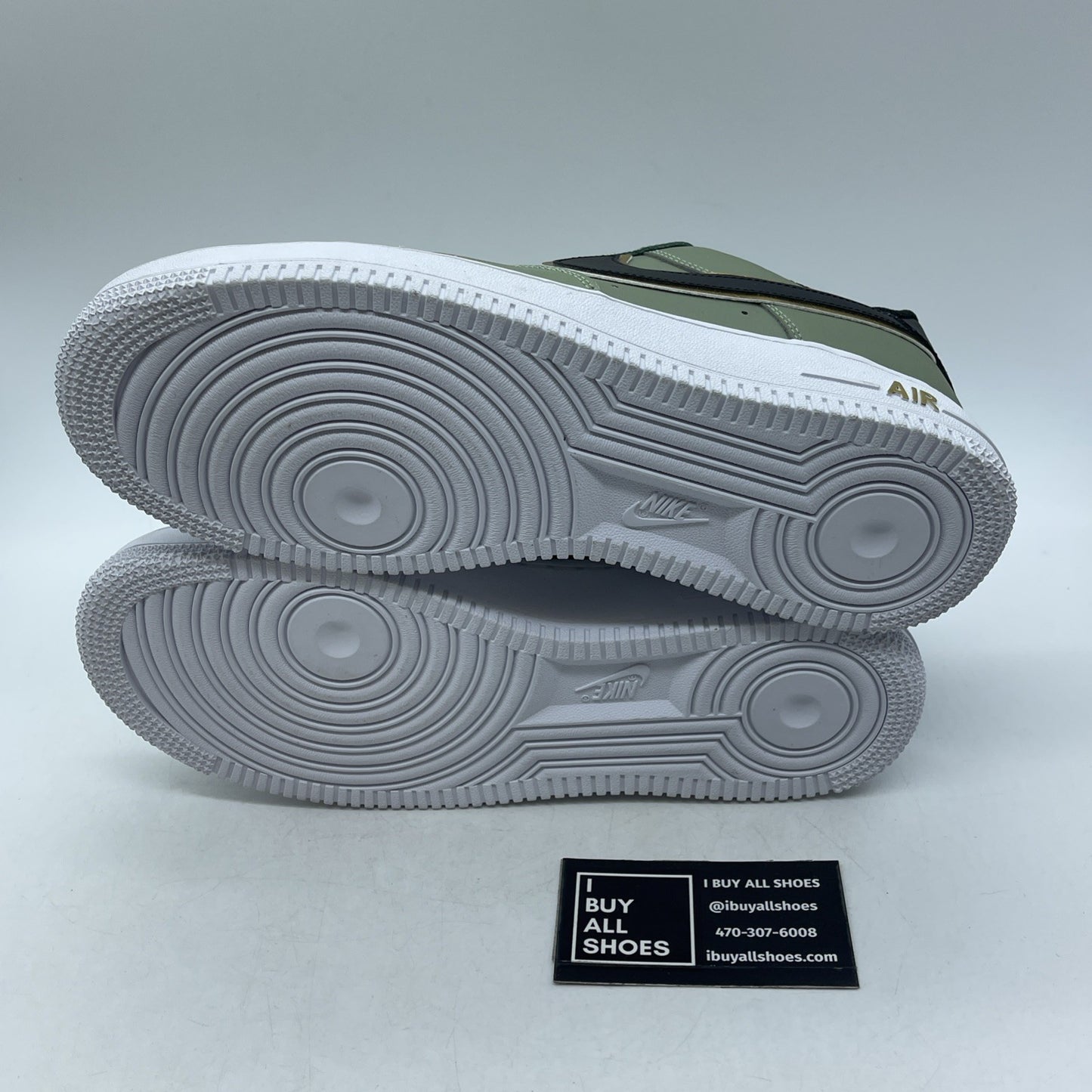 Size 8 - Nike Air Force 1 High Oil Green (DA8481-300)