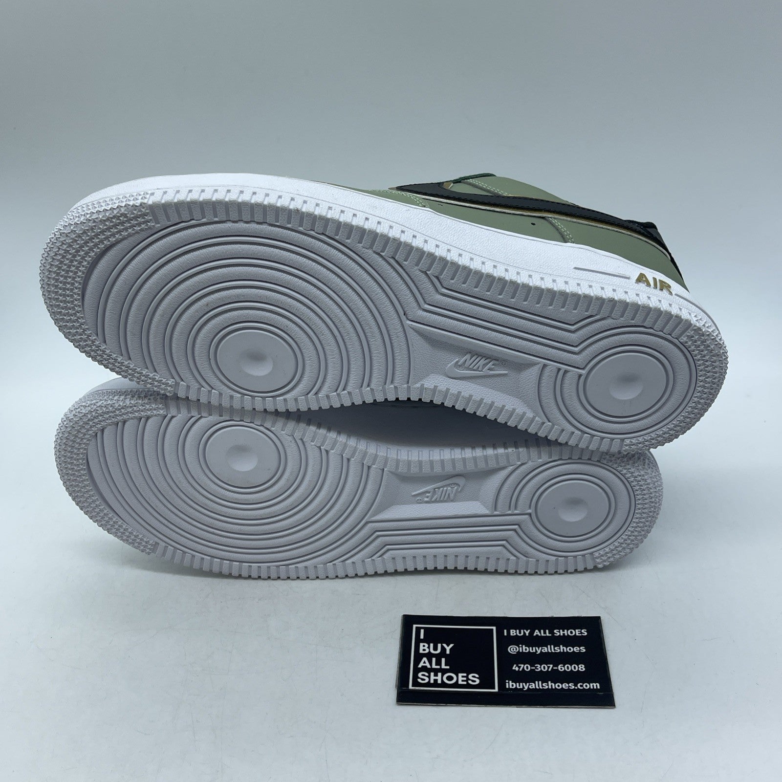 Size 8 - Nike Air Force 1 High Oil Green (DA8481-300)