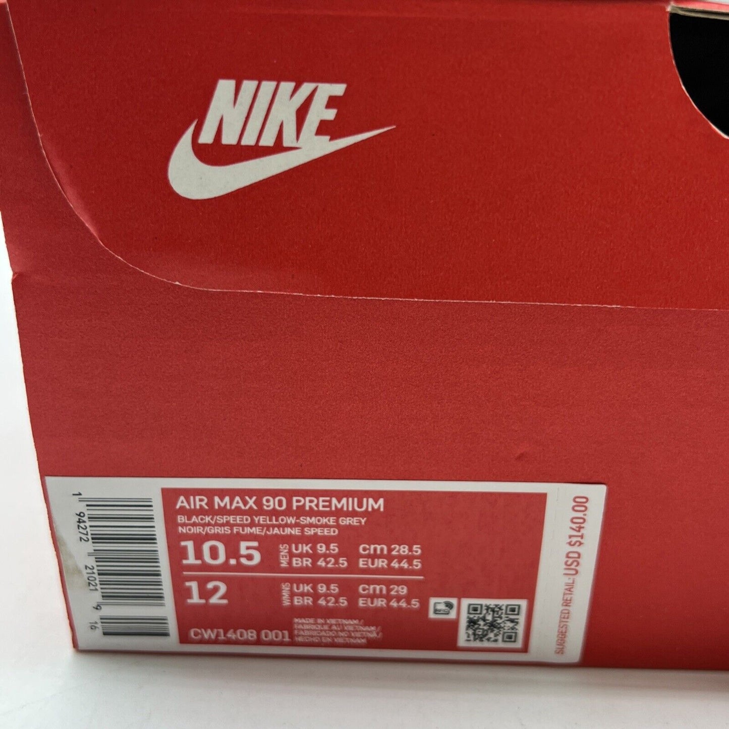 Size 10.5 - Nike Air Max 90 New York - City Pack (CW1408-001)