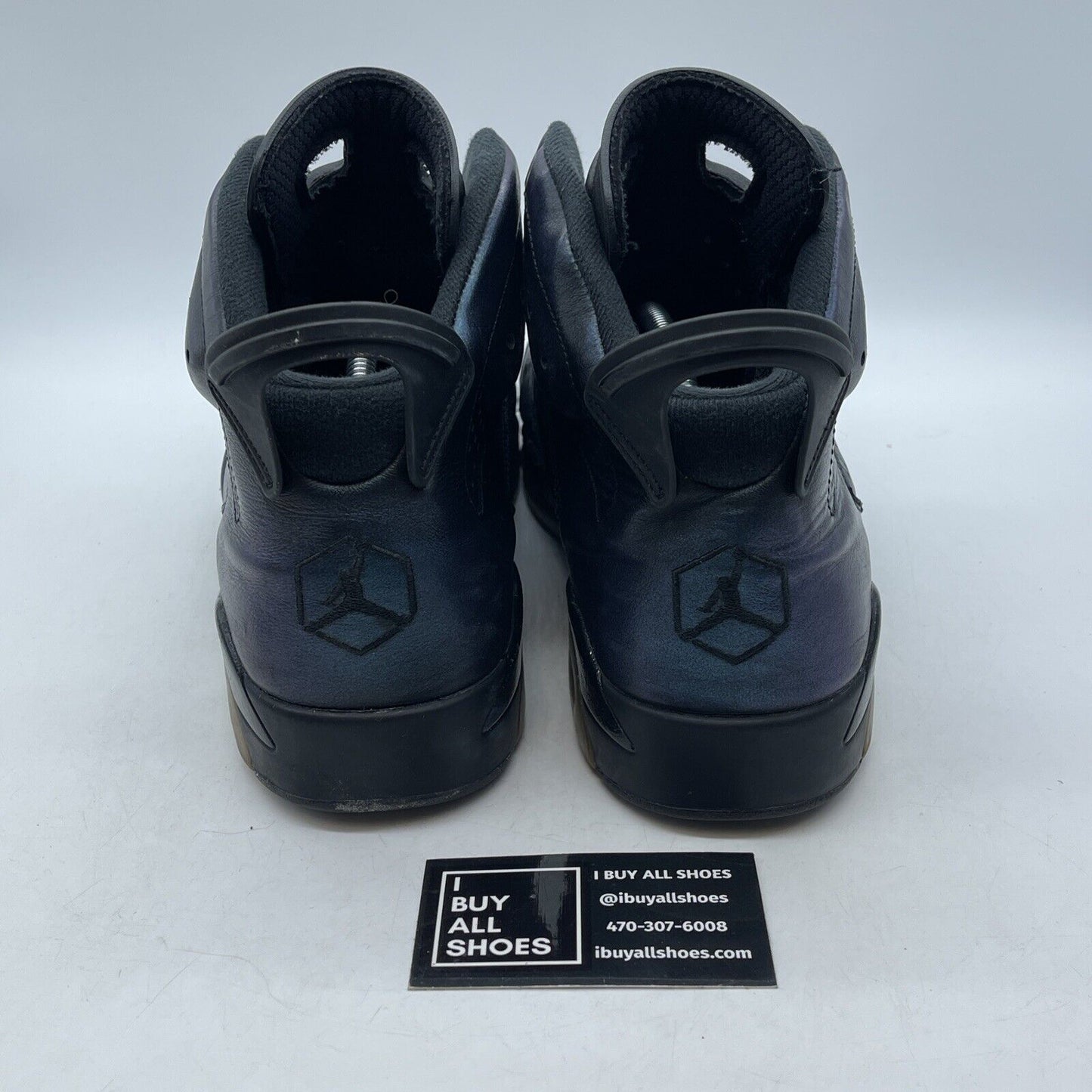 Size 11.5 - Air Jordan 6 Retro All Star Chameleon Blue Purple (907961-015)