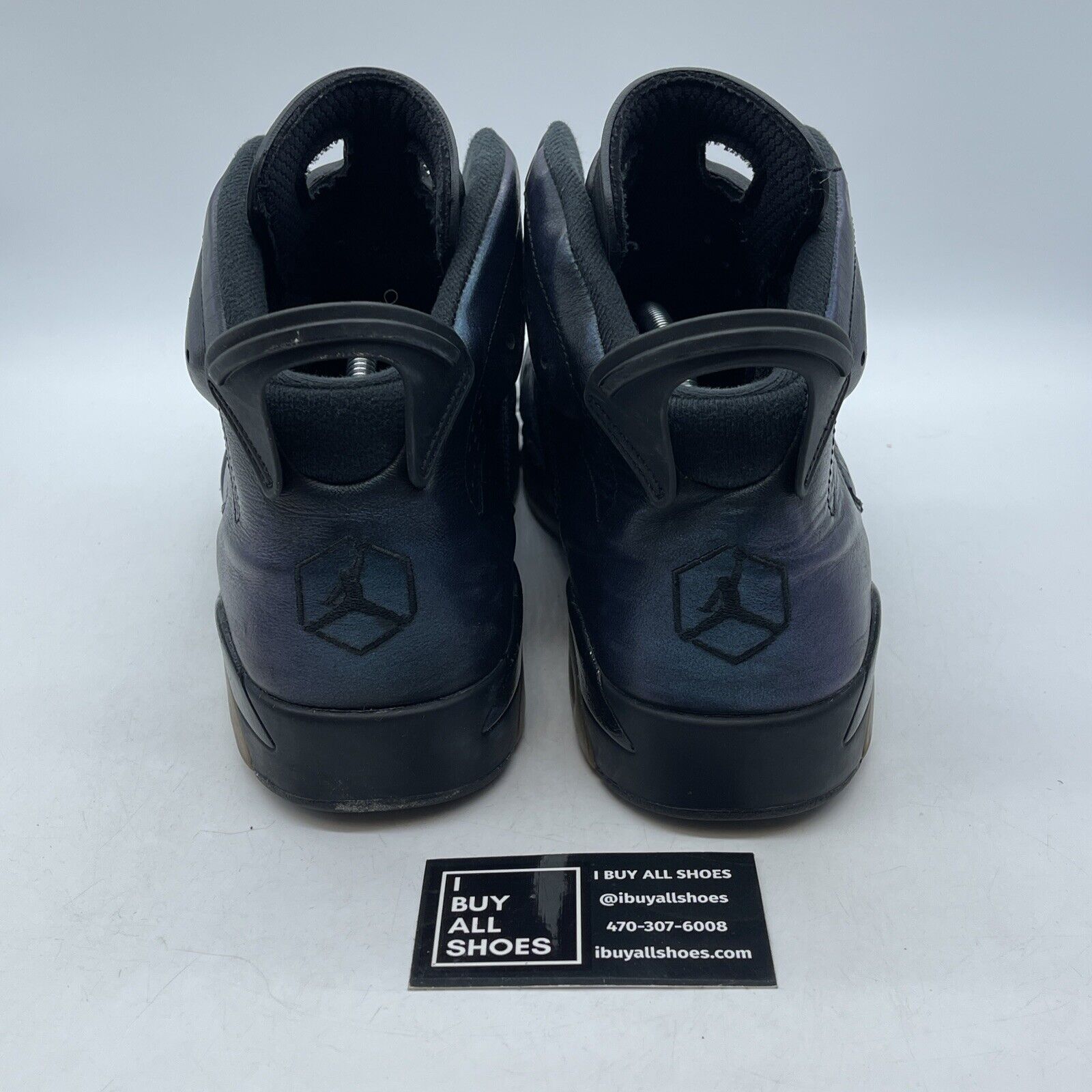Size 11.5 - Air Jordan 6 Retro All Star Chameleon Blue Purple (907961-015)