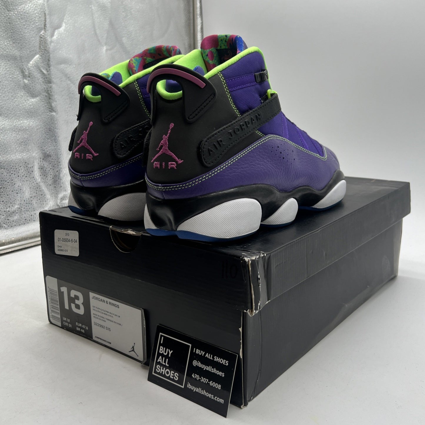 Size 13 - Jordan 6 Rings Bel Air (322992-515)