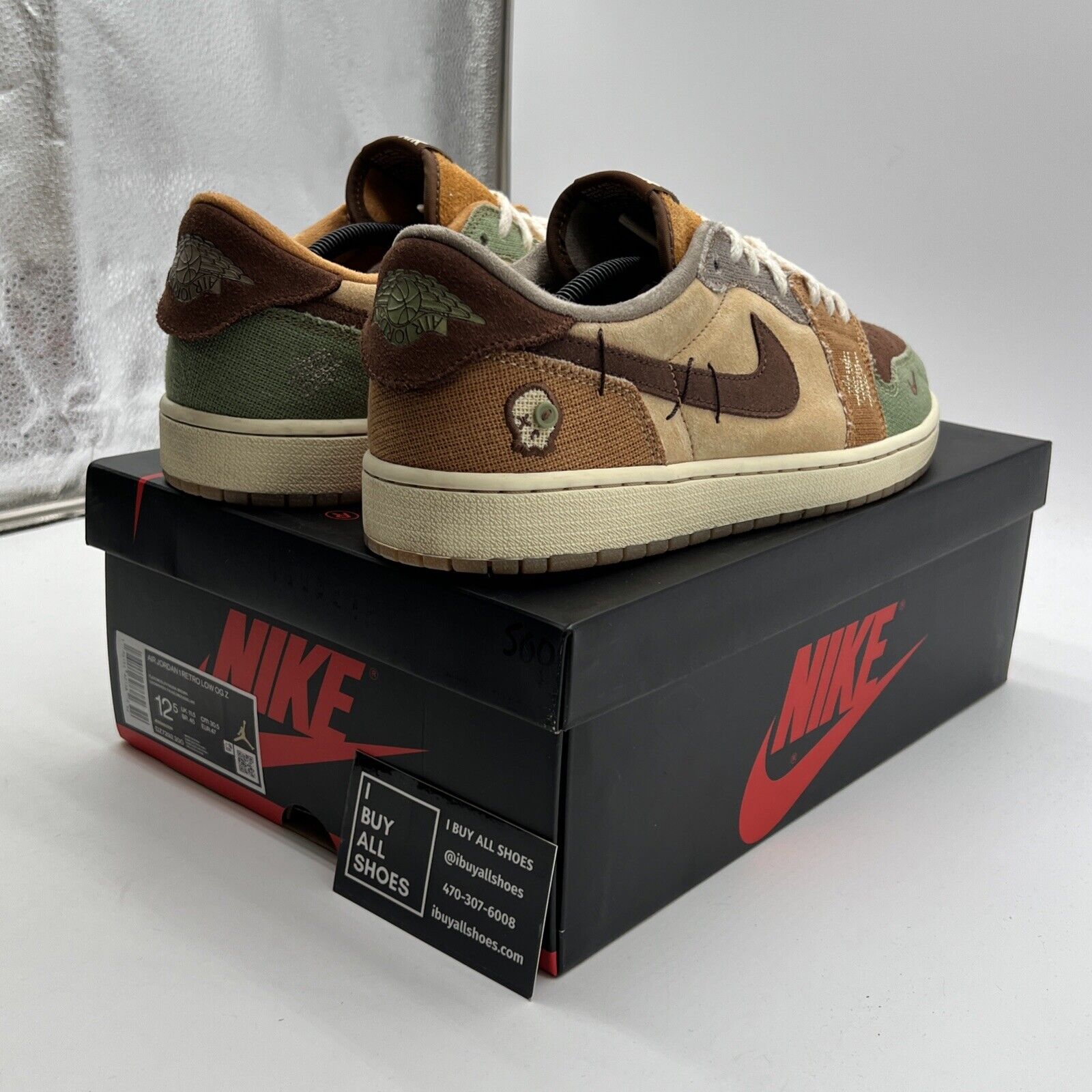 Size 12.5 - Air Jordan 1 Retro OG x Zion Williamson Low Voodoo (DZ7292-200)