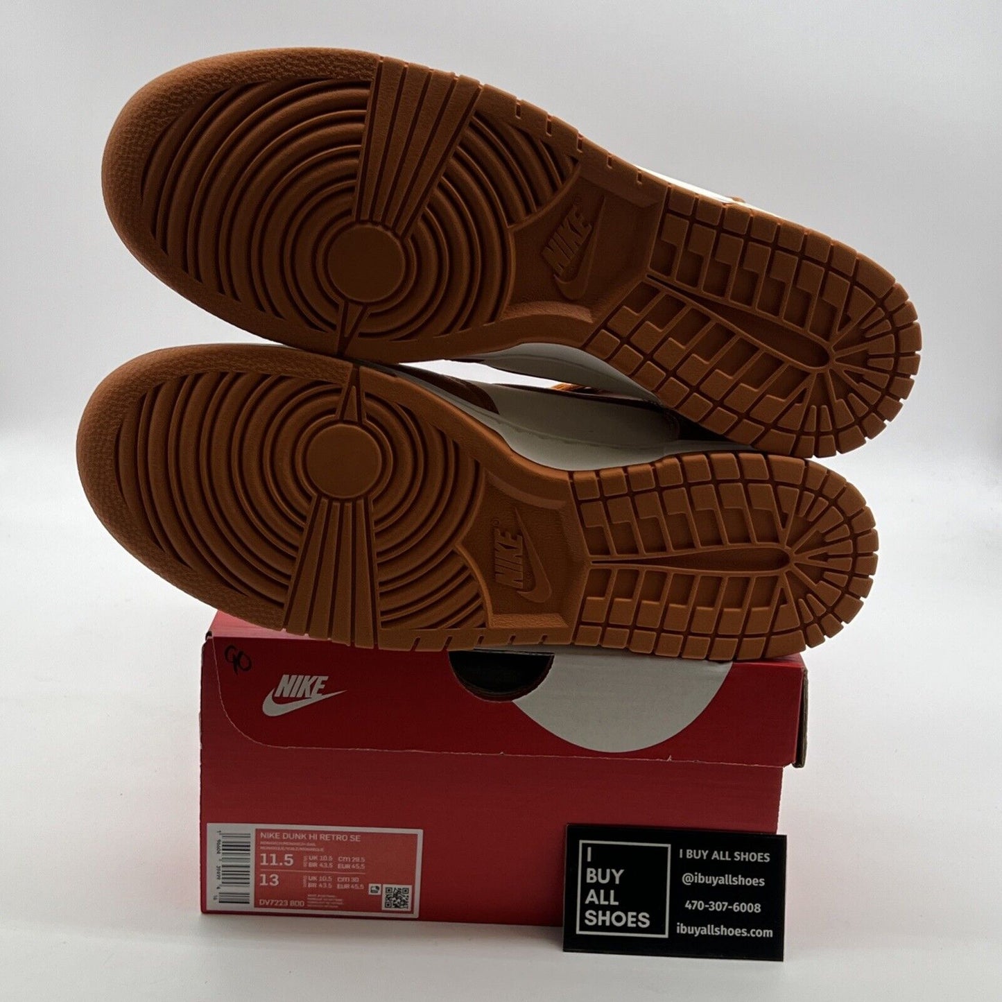 Size 11.5 - Nike Dunk High Monarch Canvas (DV7223-800)