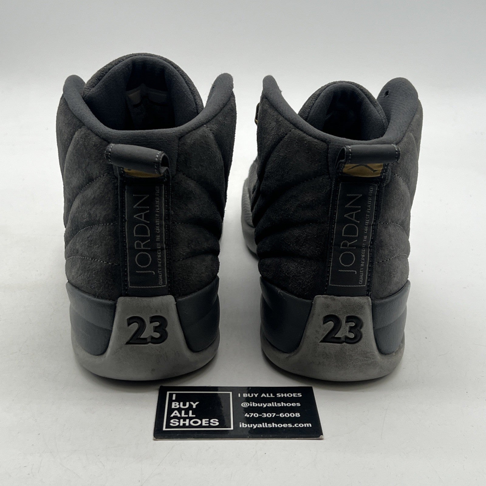 Size 13 - Air Jordan 12 Retro Dark Grey (130690-005)