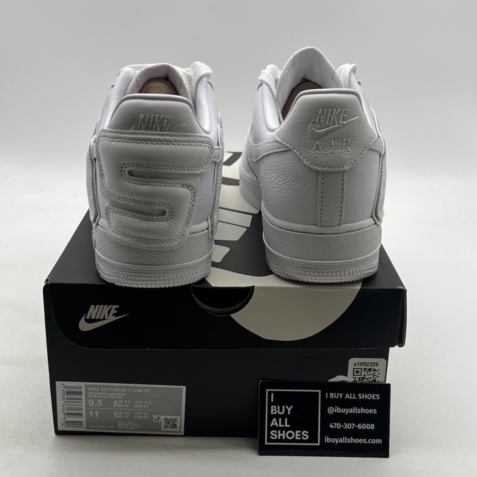 Size 9.5 - Nike Cactus Plant Flea Market x Air Force 1 Premium 2024 Low White