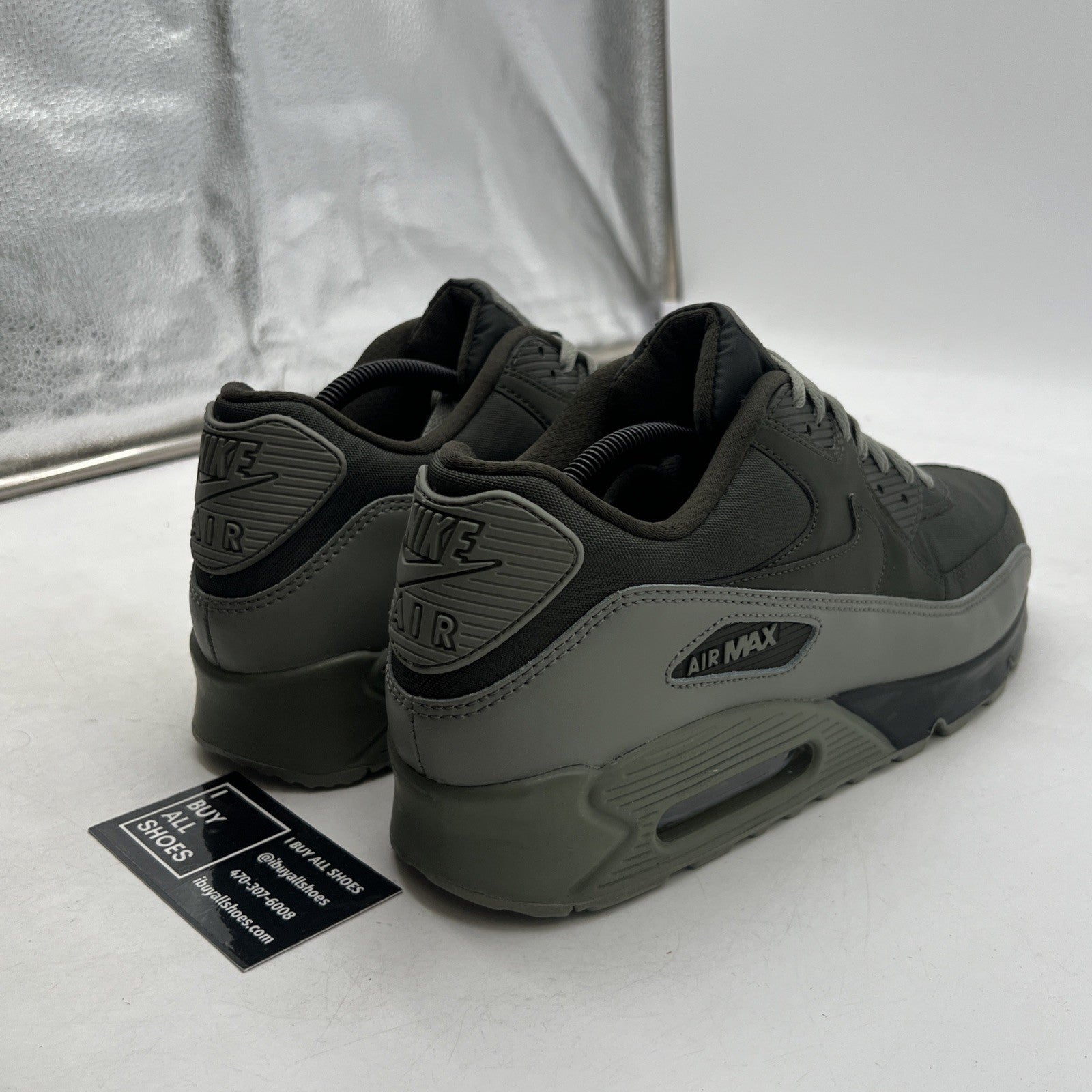 Size 11 - Nike Air Max 90 Essential Sequoia Dark Stucco (537384-308)