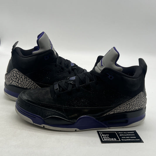 Size 11.5 - Air Jordan Son of Mars Low Black Grape Ice (580603-008)
