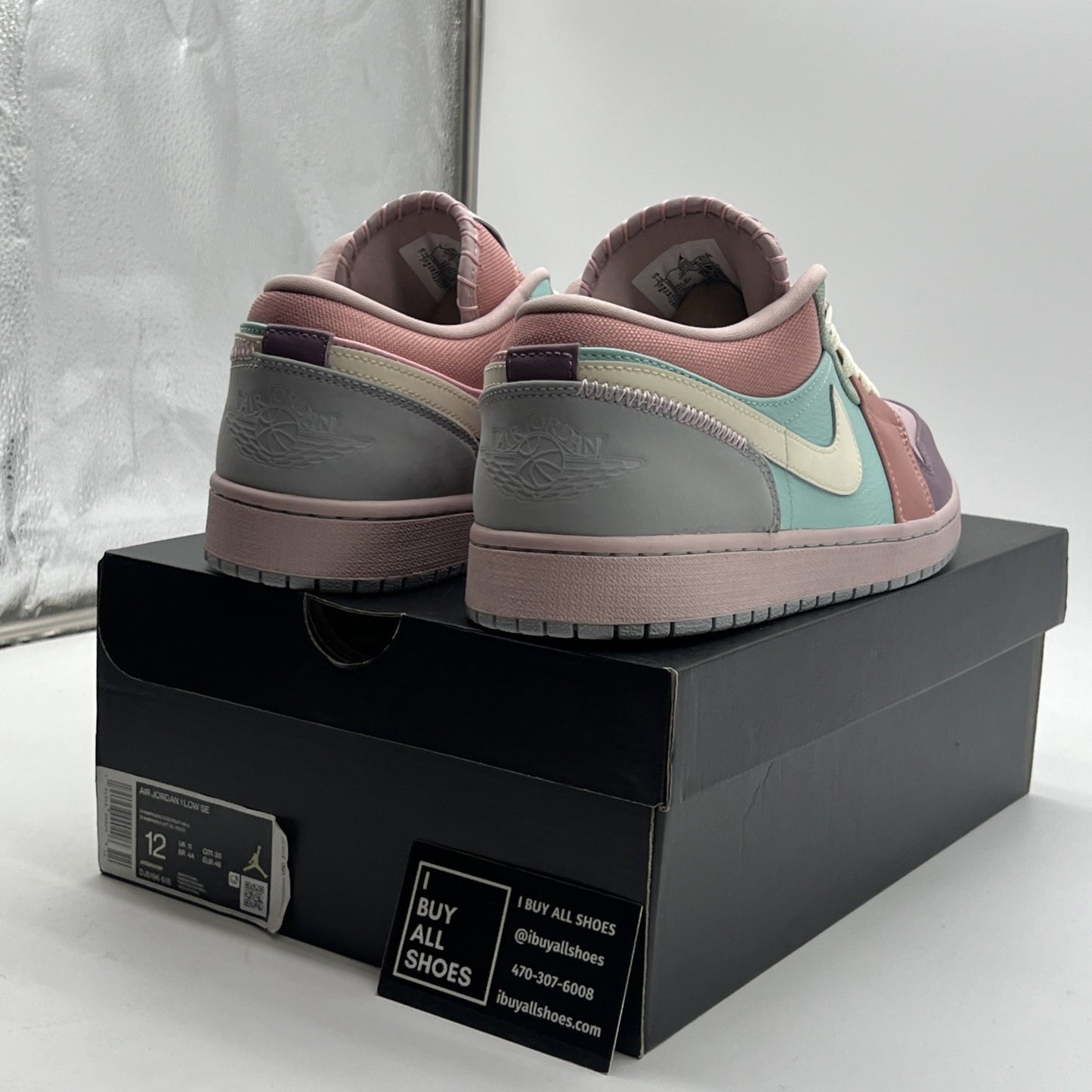 Size 12 - Air Jordan 1 SE Low Easter Pastel (DJ6196-615)