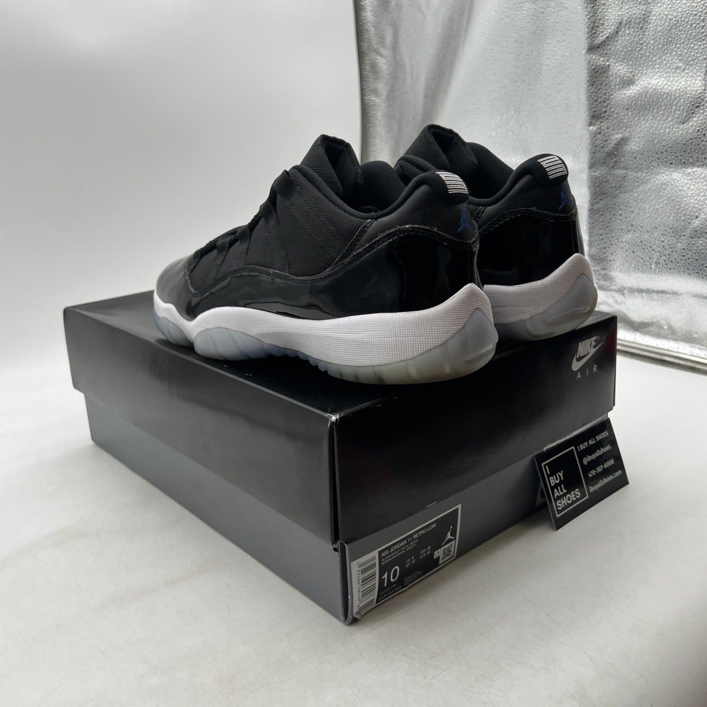 Size 10 - Air Jordan 11 Retro Low Space Jam (FV5104-004)