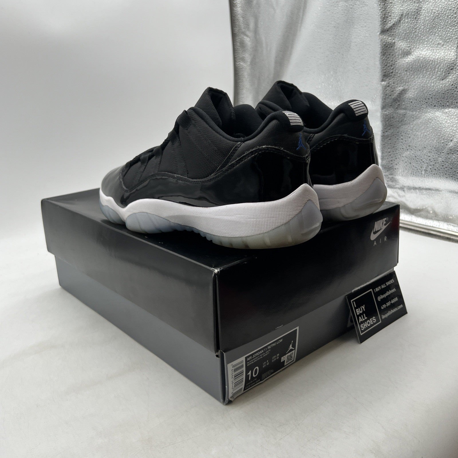 Size 10 - Air Jordan 11 Retro Low Space Jam (FV5104-004)
