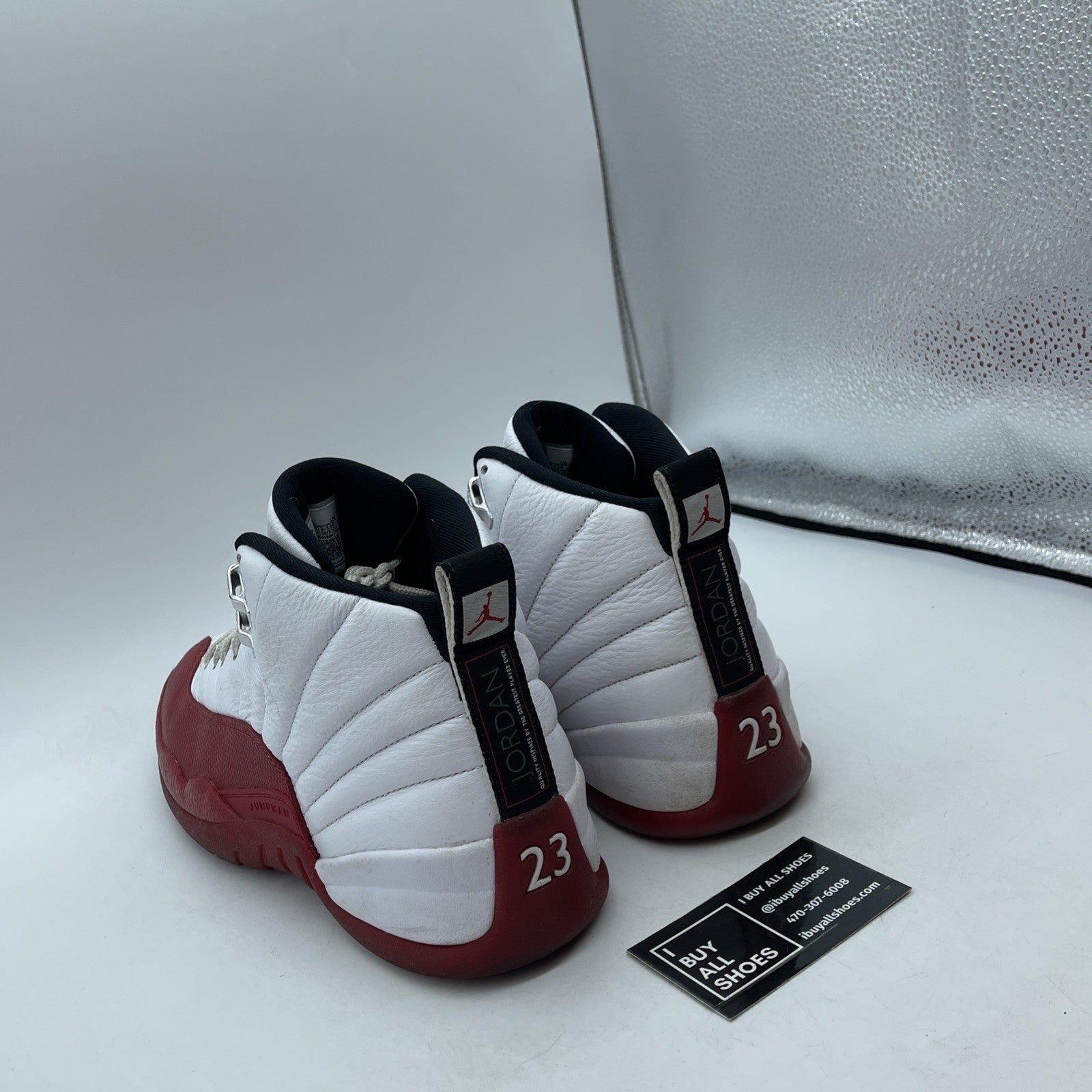 Size 10 - Jordan 12 Retro 2023 Mid Cherry Red White Black Leather (CT8013-116)