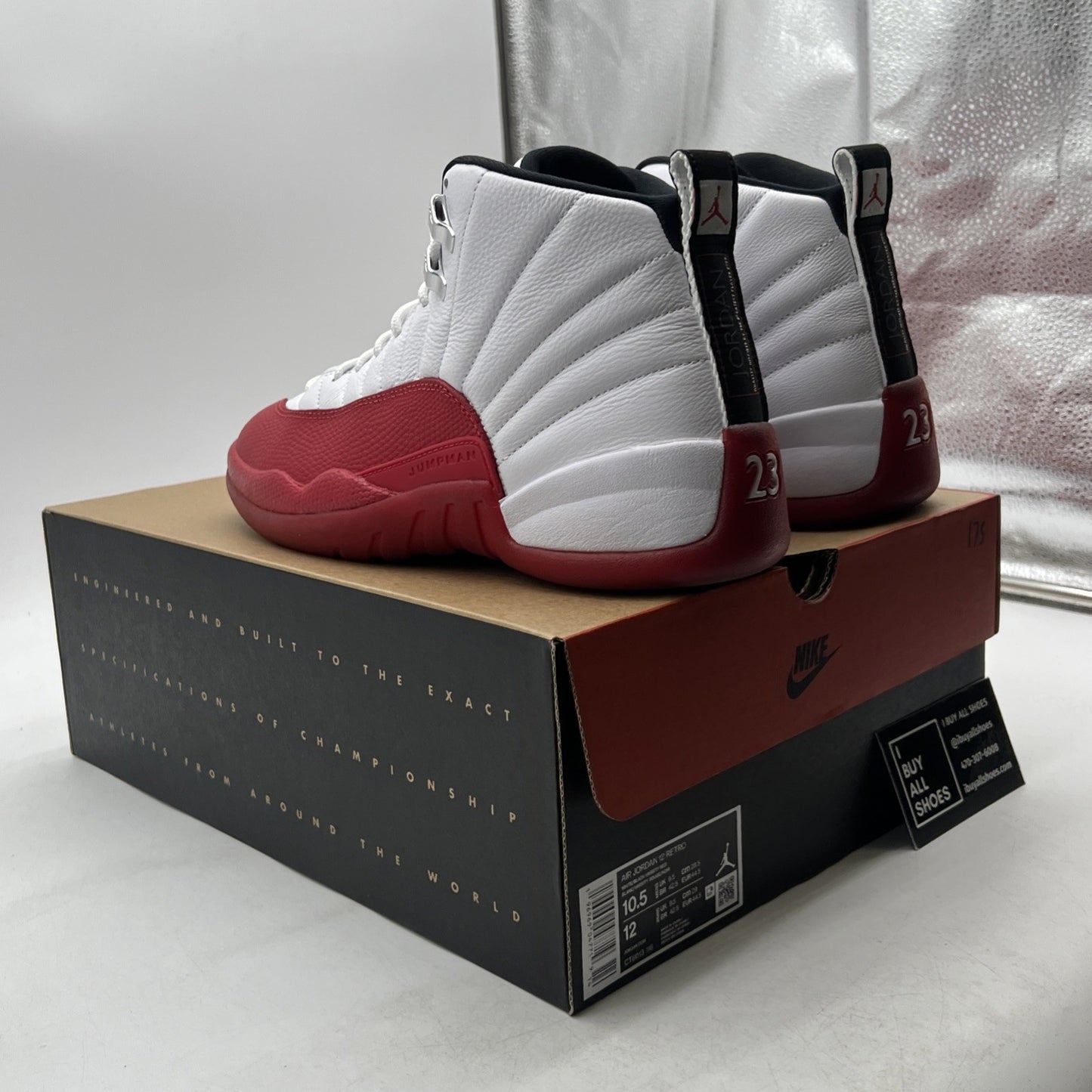 Size 10.5 - Air Jordan 12 Retro 2023 Mid Cherry (CT8013-116)
