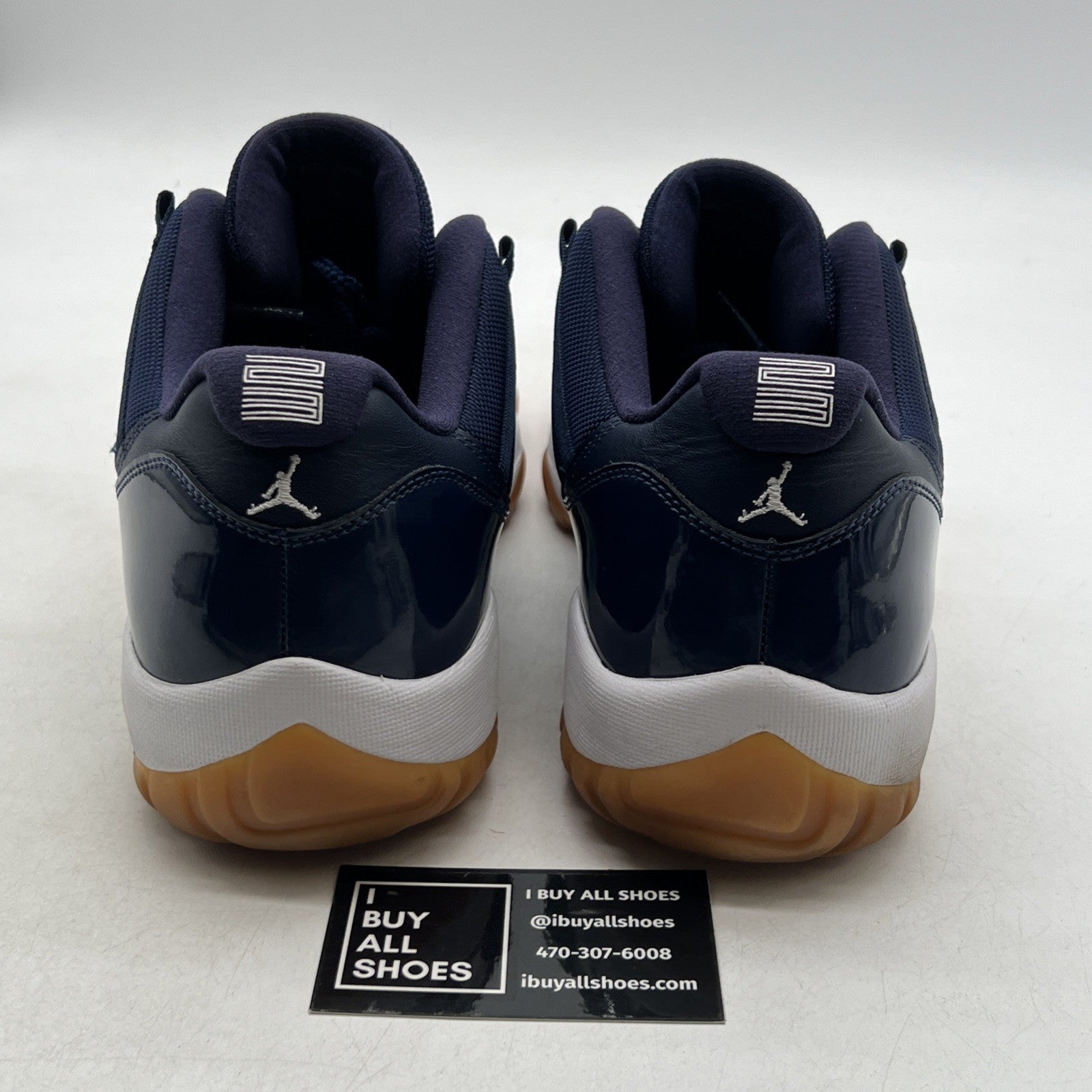 Size 14 - Air Jordan 11 Retro Low Navy Gum (528895-405)