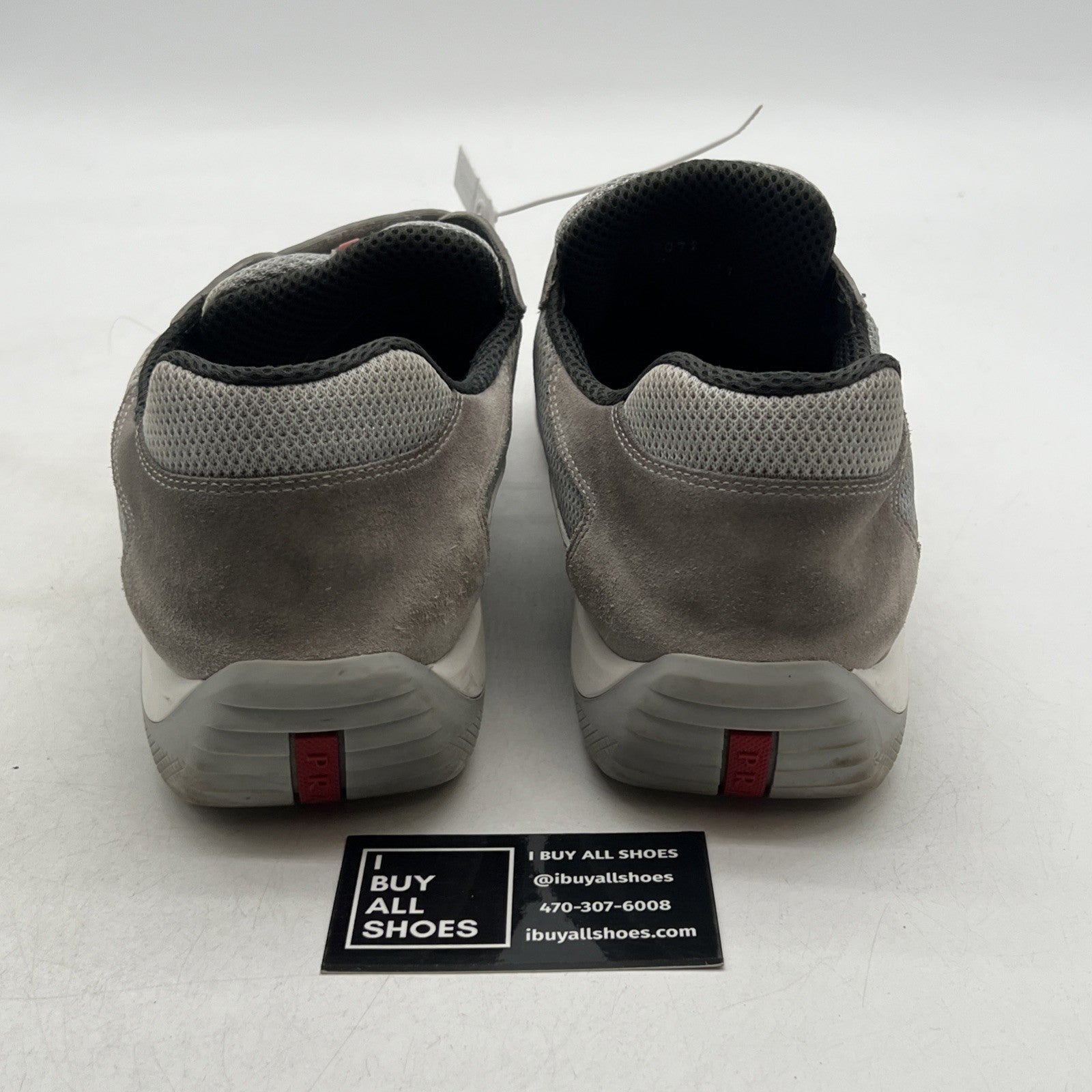 Size 11 - PRADA AMERICAS CUP SNEAKERS