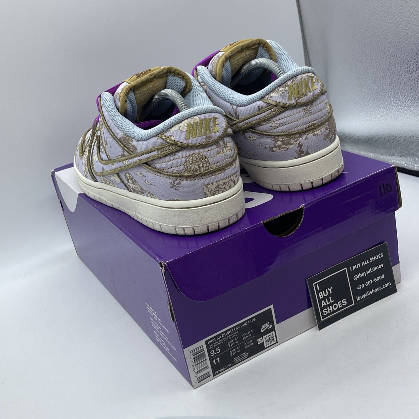 Size 9.5 - Nike Dunk Premium SB Low City of Style Pack Brown (FN5880-001)