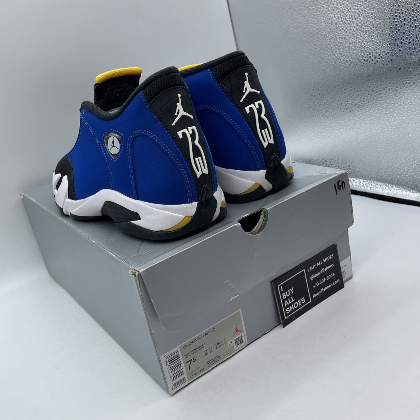 Size 7.5 - Air Jordan 14 Retro Laney (487471-407)
