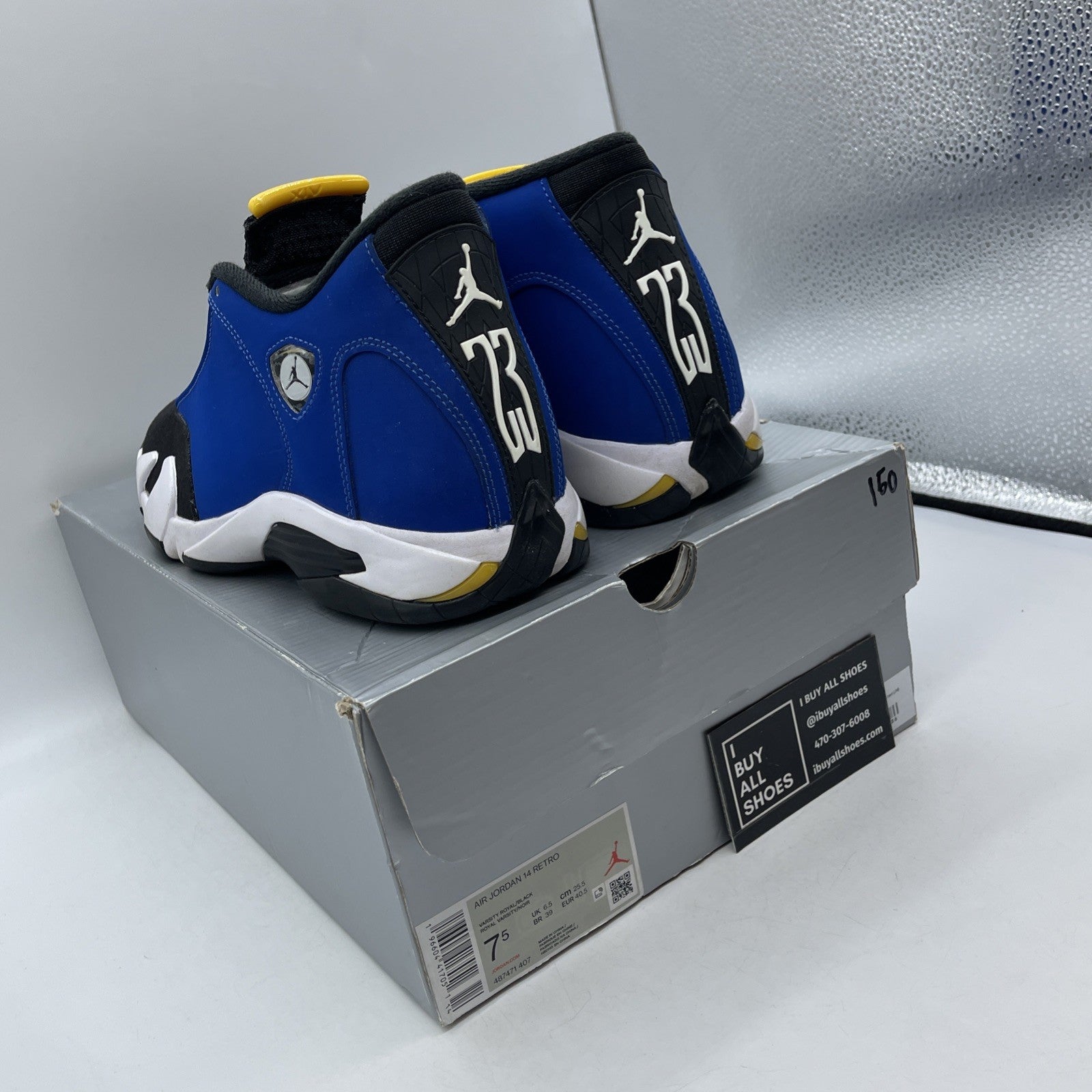 Size 7.5 - Air Jordan 14 Retro Laney (487471-407)