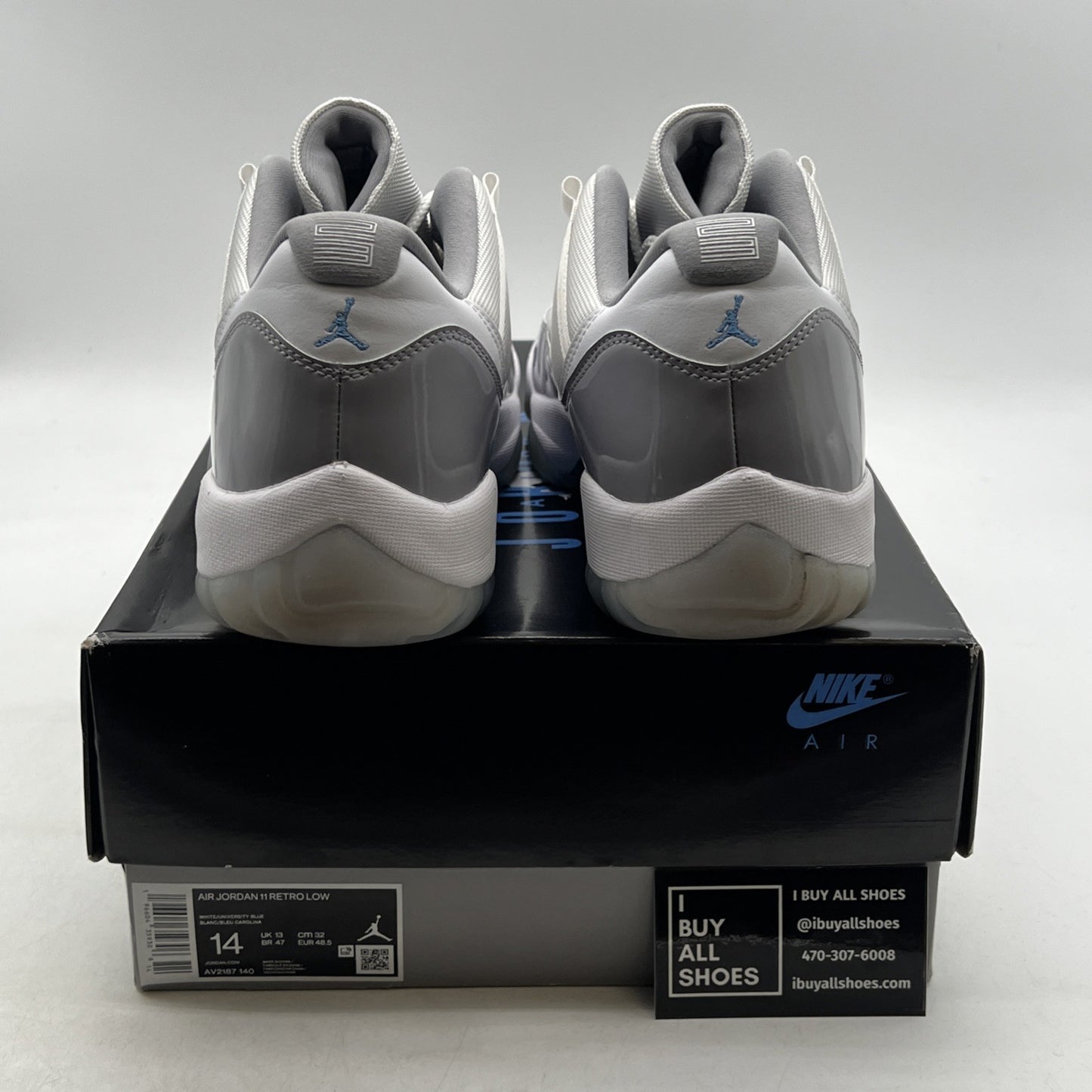 Size 14 - Air Jordan 11 Retro Low Cement Grey (AV2187-140)