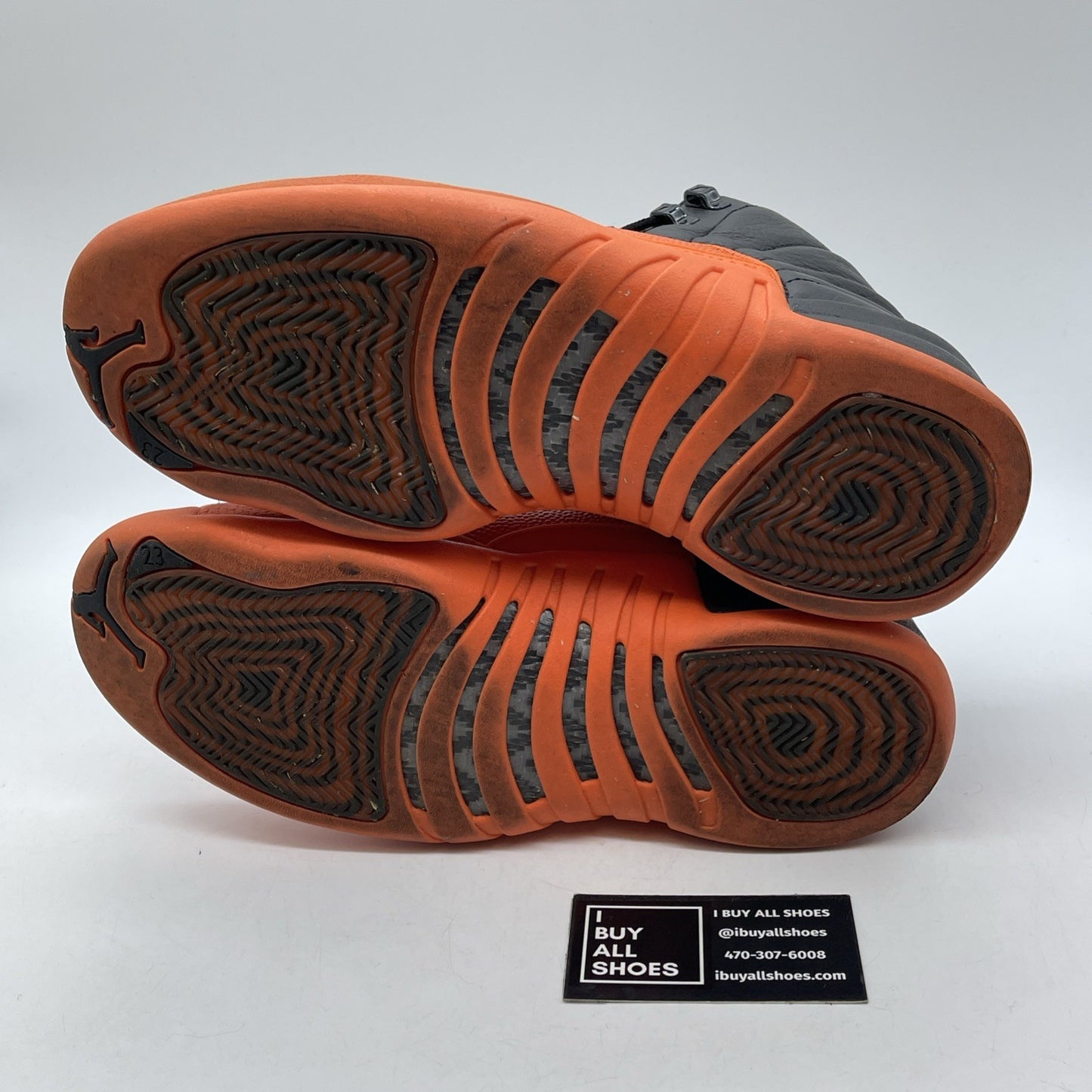 Size 11W - Air Jordan 12 Retro Brilliant Orange Black Leather (FD9101-081)