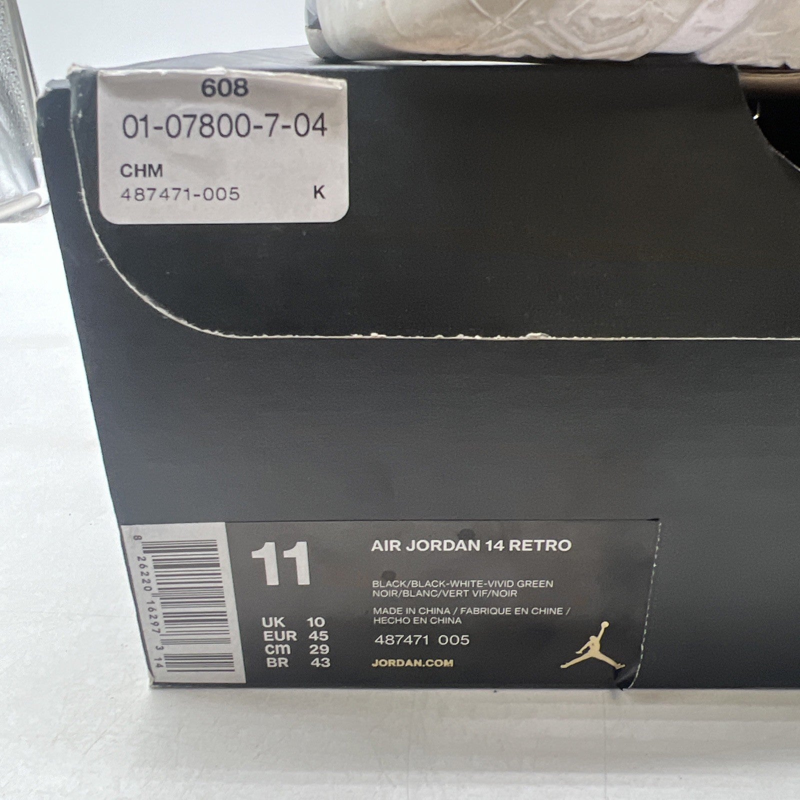 Size 11 - Air Jordan 14 Retro 2016 Indiglo (487471-005)