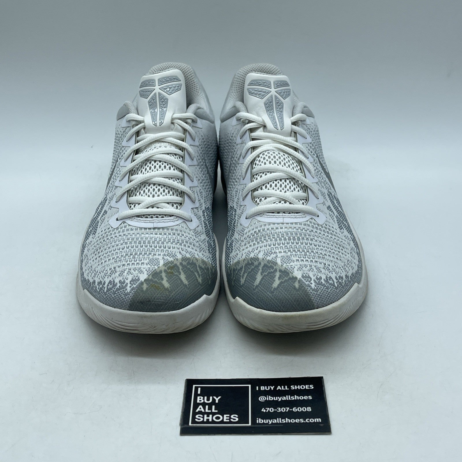 Size 12 - Nike Mamba Rage Pure Platinum (908972-100)