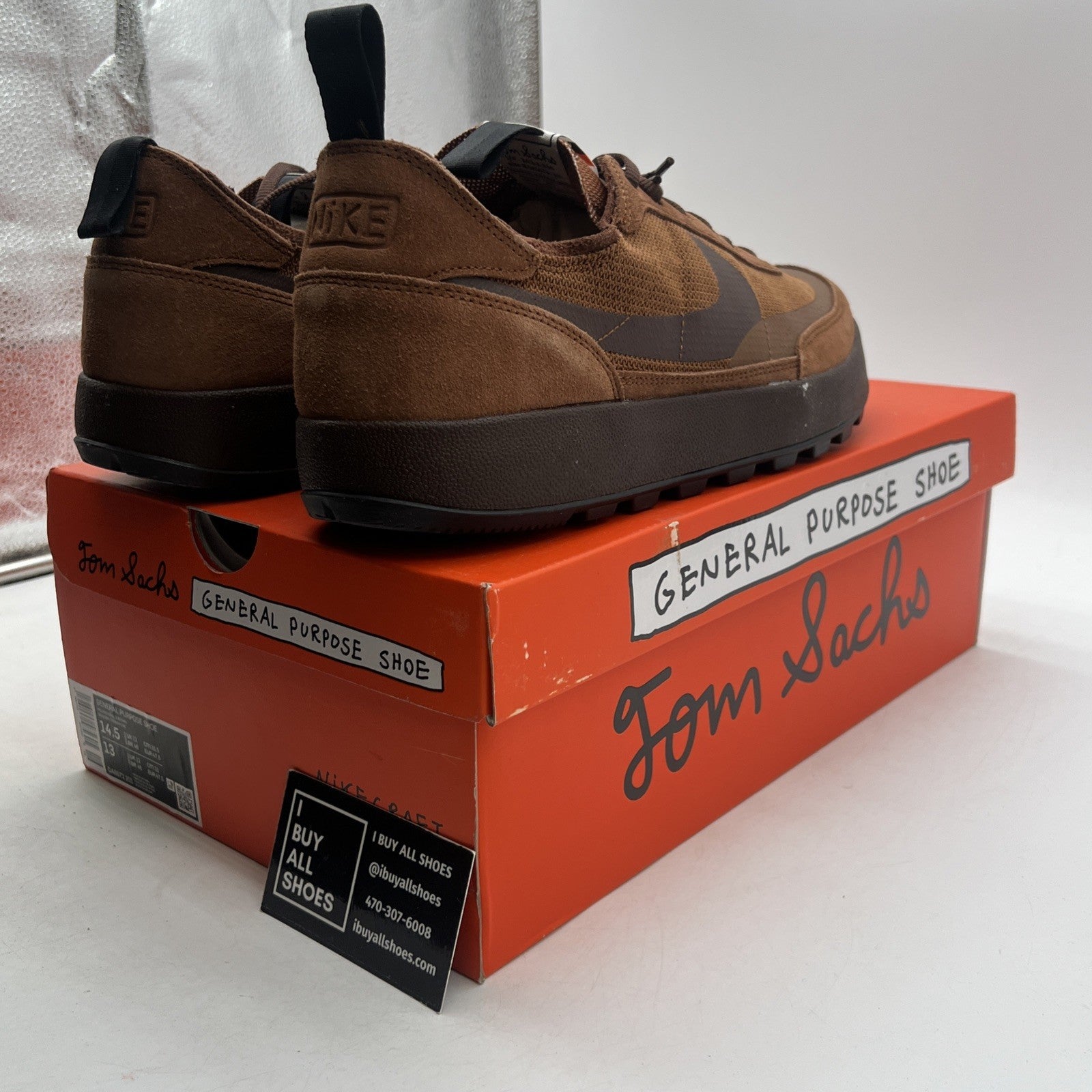 Size 14.5 - Nike x Tom Sachs NikeCraft General Purpose Shoes (DA6672-201)