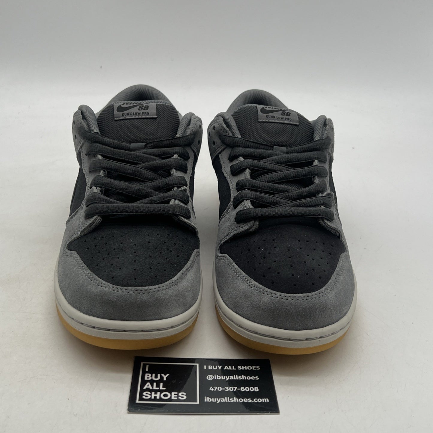 Size 12 - Nike Dunk SB Low Dark Smoke Grey (HF3063-001)