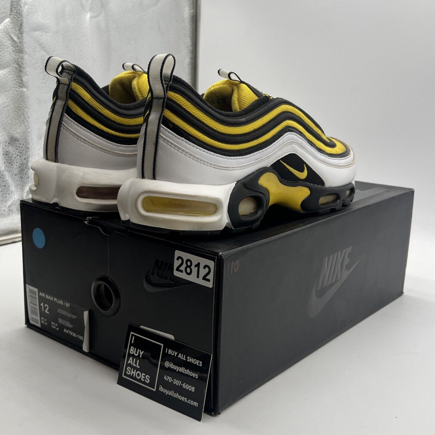 Size 12 - Nike Air Max Plus 97 Frequency Pack (AV7936-100)