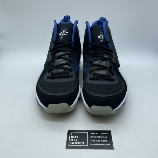 Size 13 - Nike Air Penny 5 Orlando Black Blue Suede Leather (537331-040)