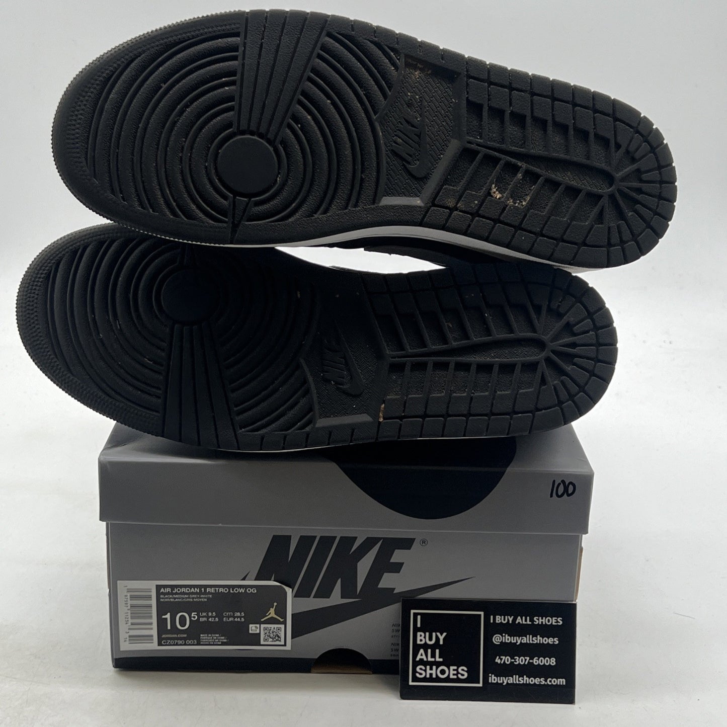 Size 10.5 - Air Jordan 1 Retro OG 2024 Low Shadow (CZ0790-003)