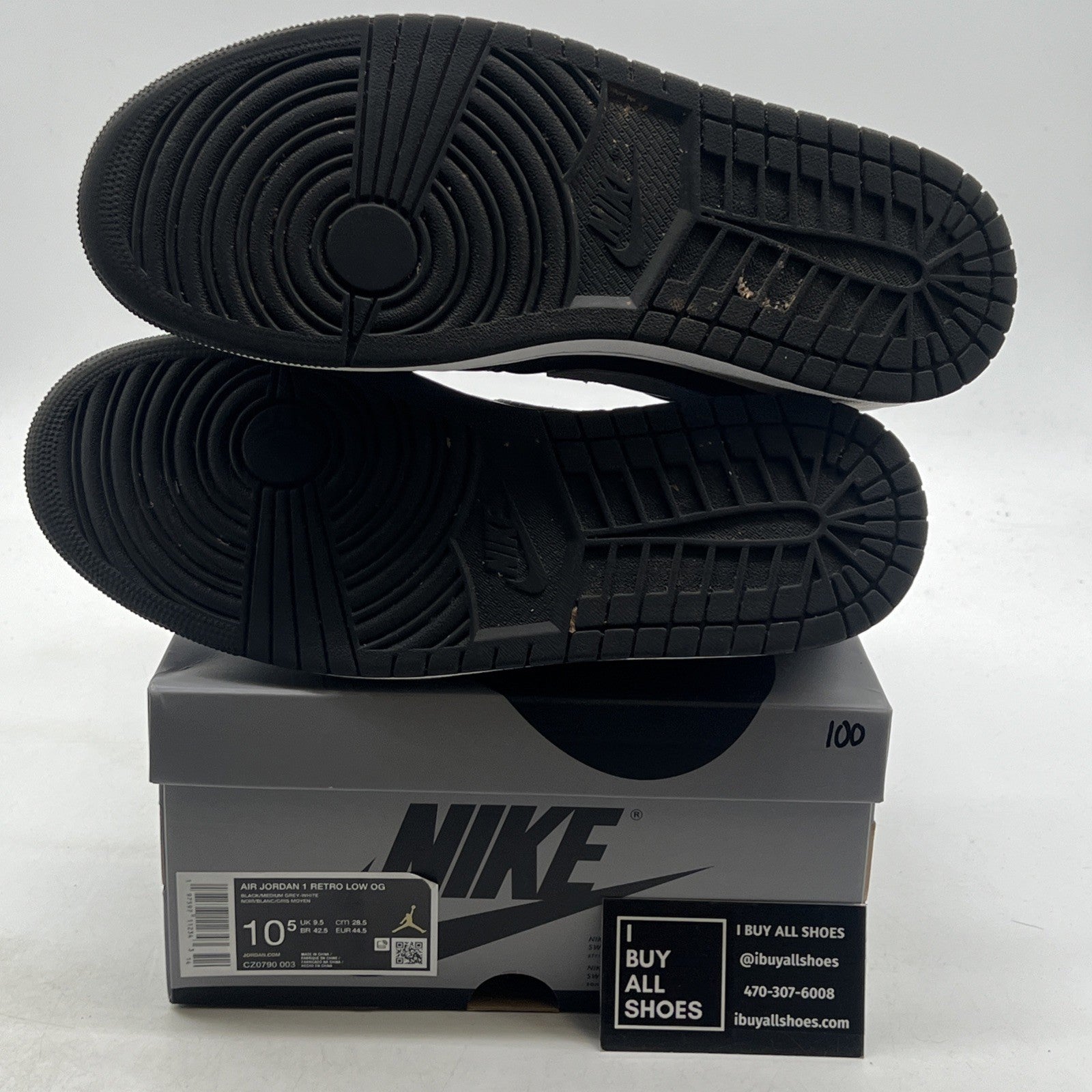 Size 10.5 - Air Jordan 1 Retro OG 2024 Low Shadow (CZ0790-003)