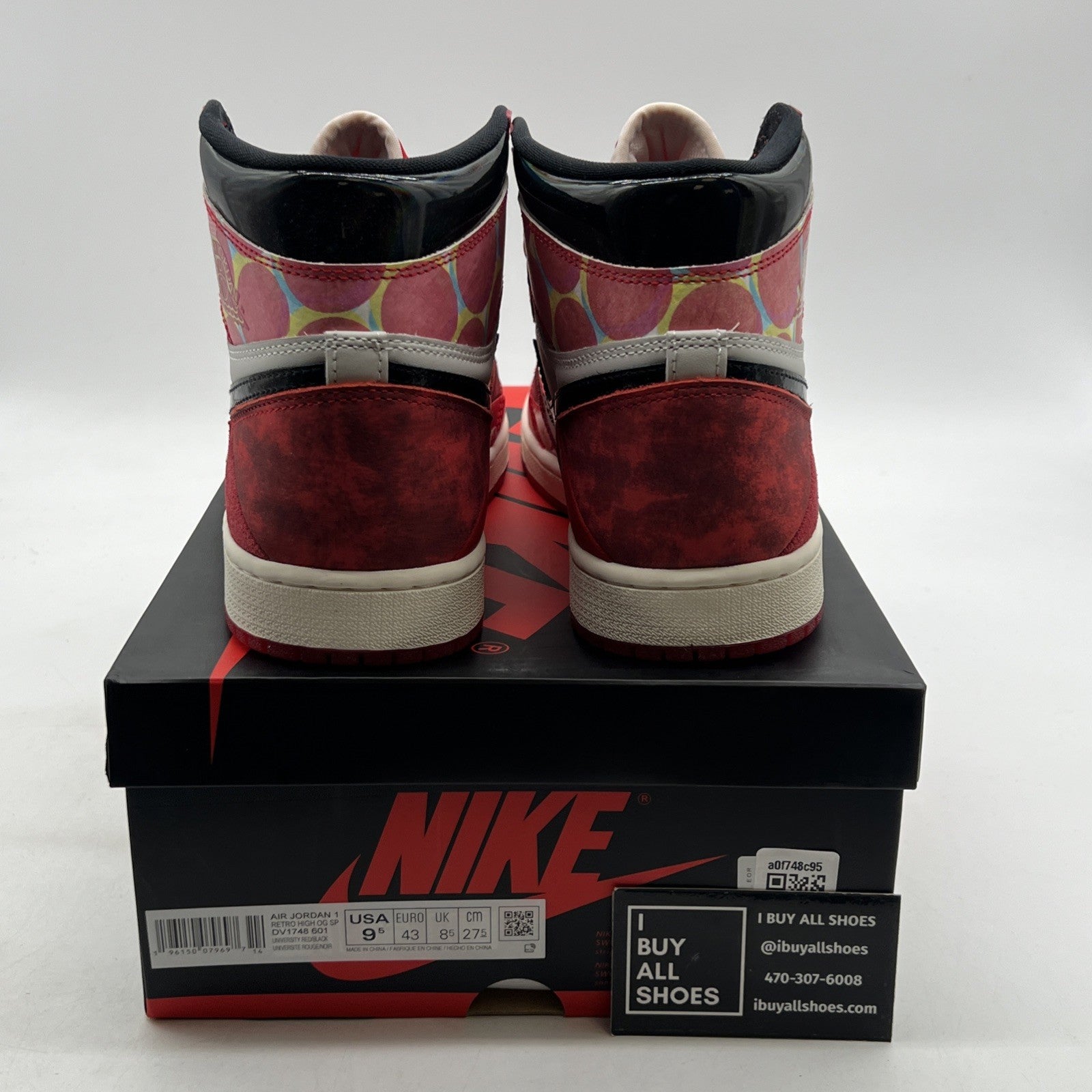 Size 9.5 - Air Jordan 1 Retro OG x Marvel High Next Chapter (DV1748-601)