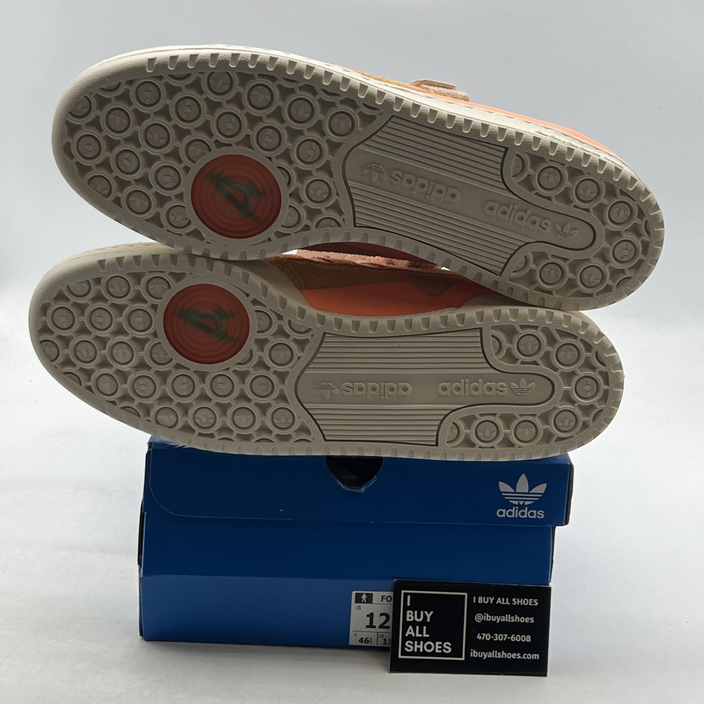 Size 12 - Snipes x Adidas Forum Low Peach Tree (IF7989)