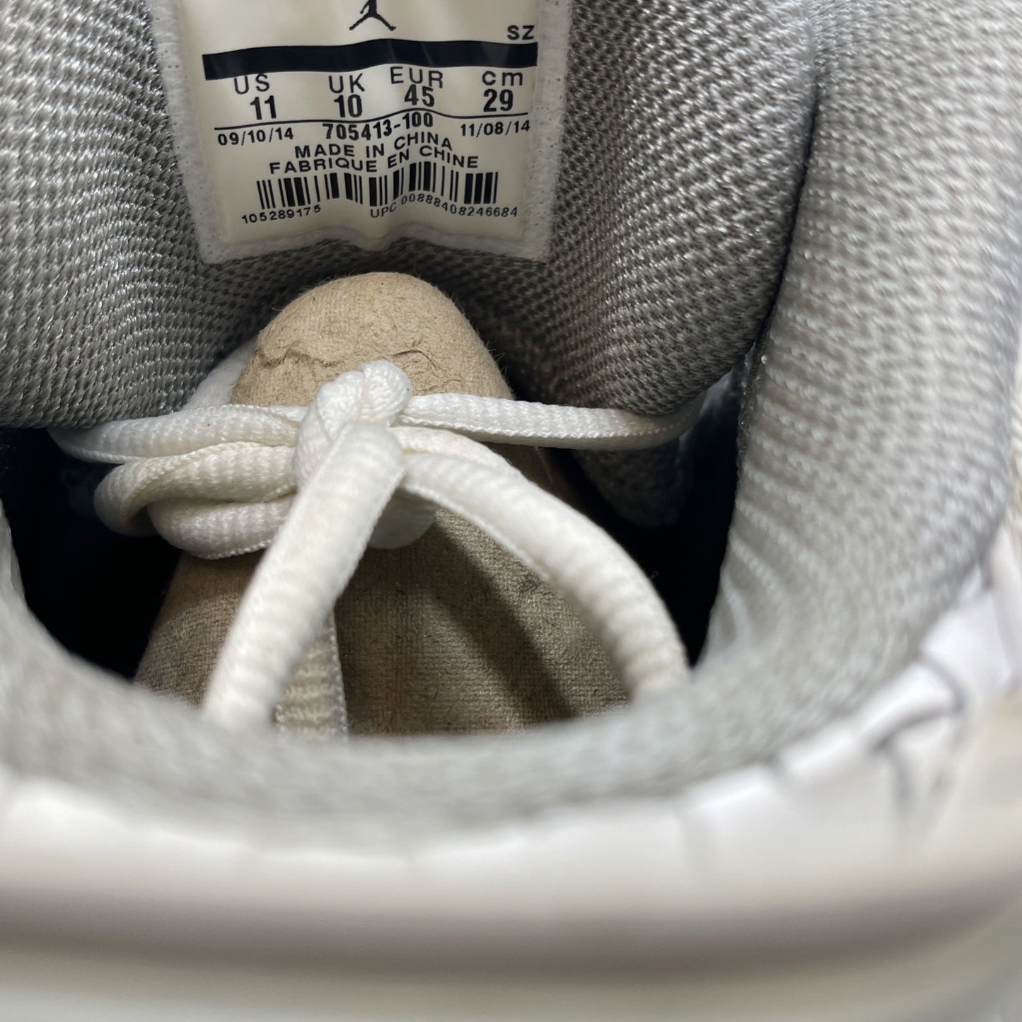 Size 11 - Air Jordan Dub Zero Laser (705413-100)
