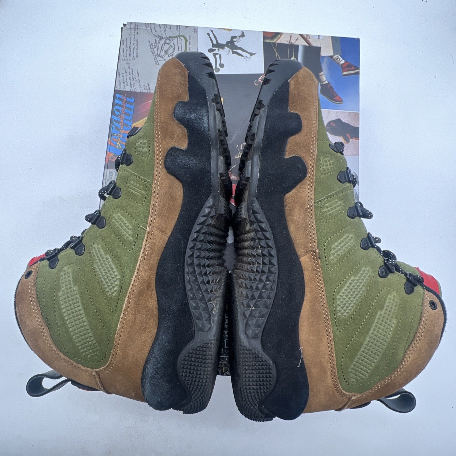 Size 10 - Air Jordan 9 Retro NRG Beef And Broccoli 2018 (AR4491-200)
