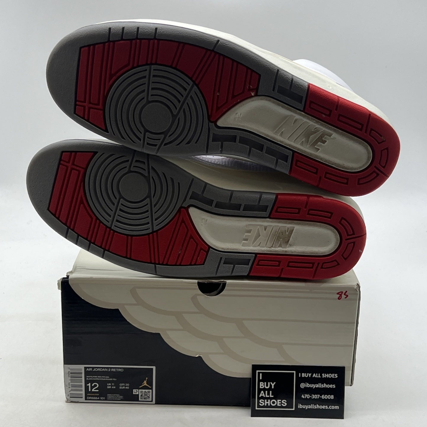 Size 12 - Air Jordan 2 Retro Origins (DR8884-101)
