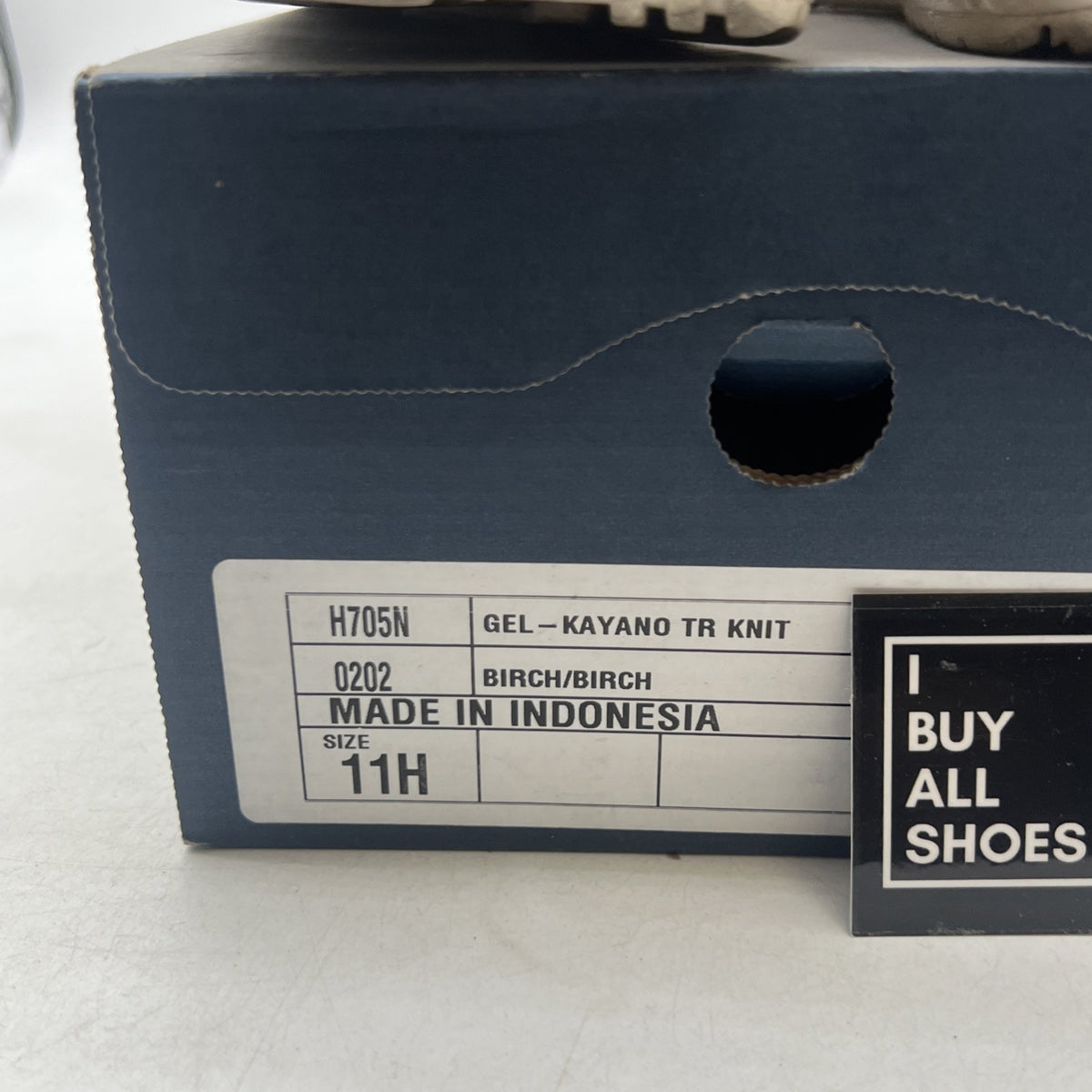 Size 11 - Asics Gel Kayano Trainer Knit Birch (H705N0202)