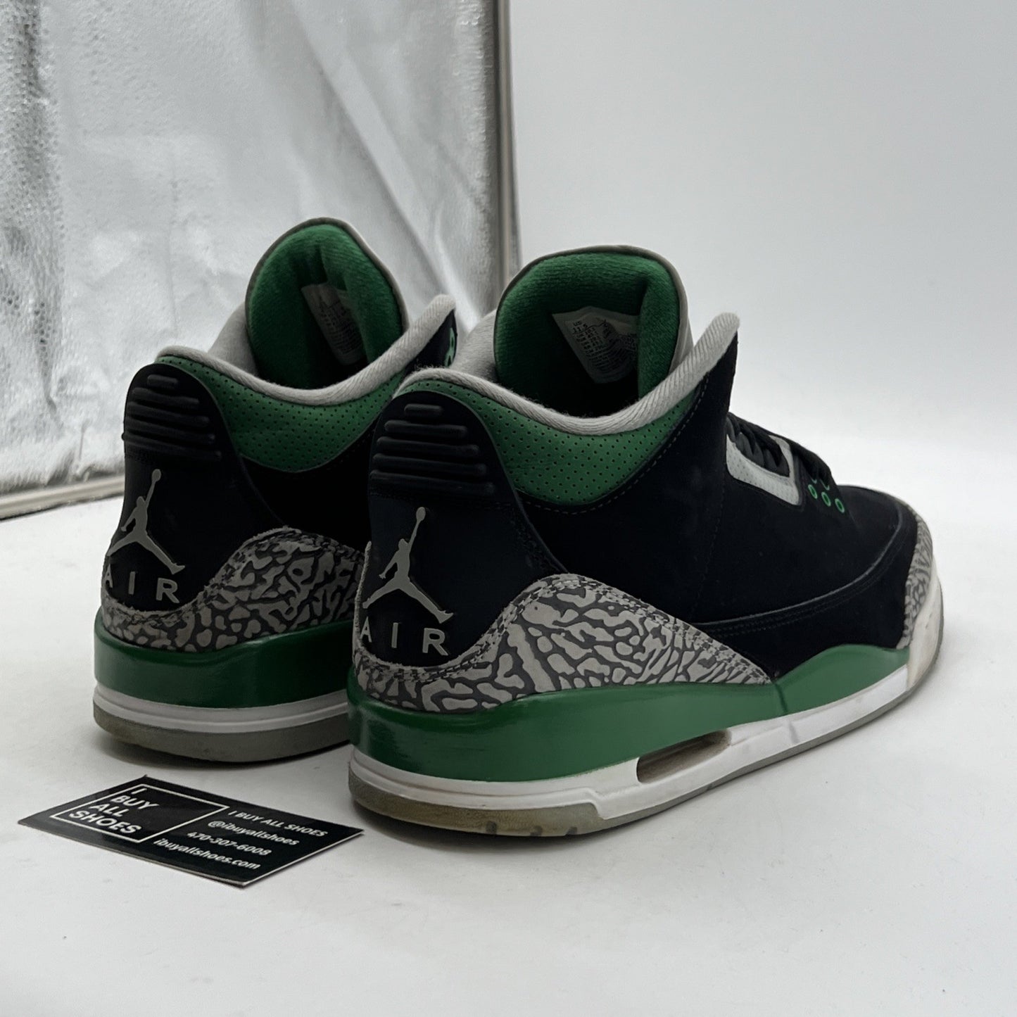 Size 11.5 - Air Jordan 3 Retro Mid Pine Green (CT8532-030)