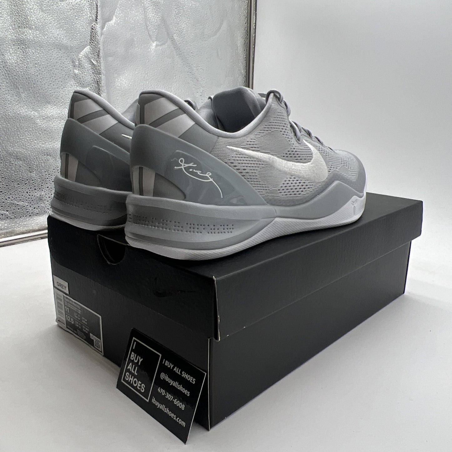 Size 11 - Nike Kobe 8 Protro Wolf Grey (HF9550-002)